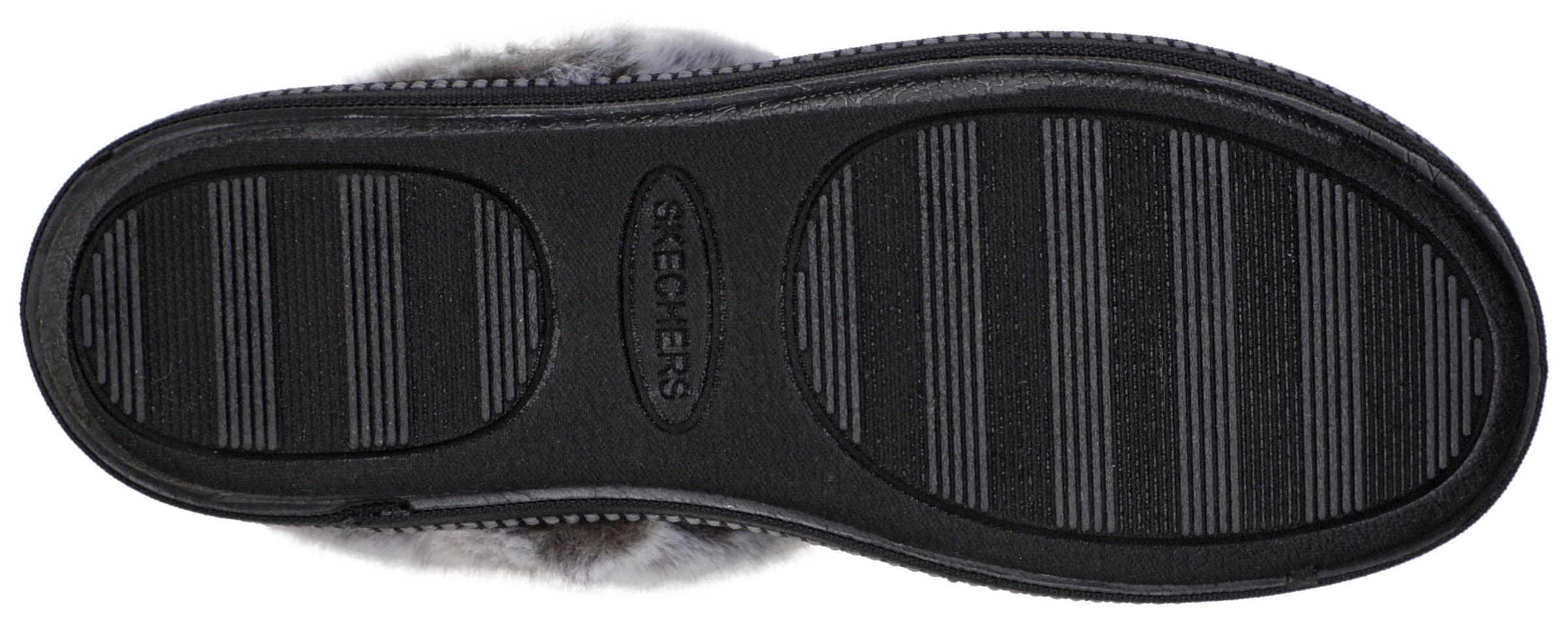 Skechers Pantoffel »COZY CAMPFIRE FRESH TOAST«, mit Fellimitat-Kragen