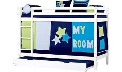 Hoppekids Etagenbett »«My Room»«, mit Matratze & Vorhang, versch. Größen kaufen
