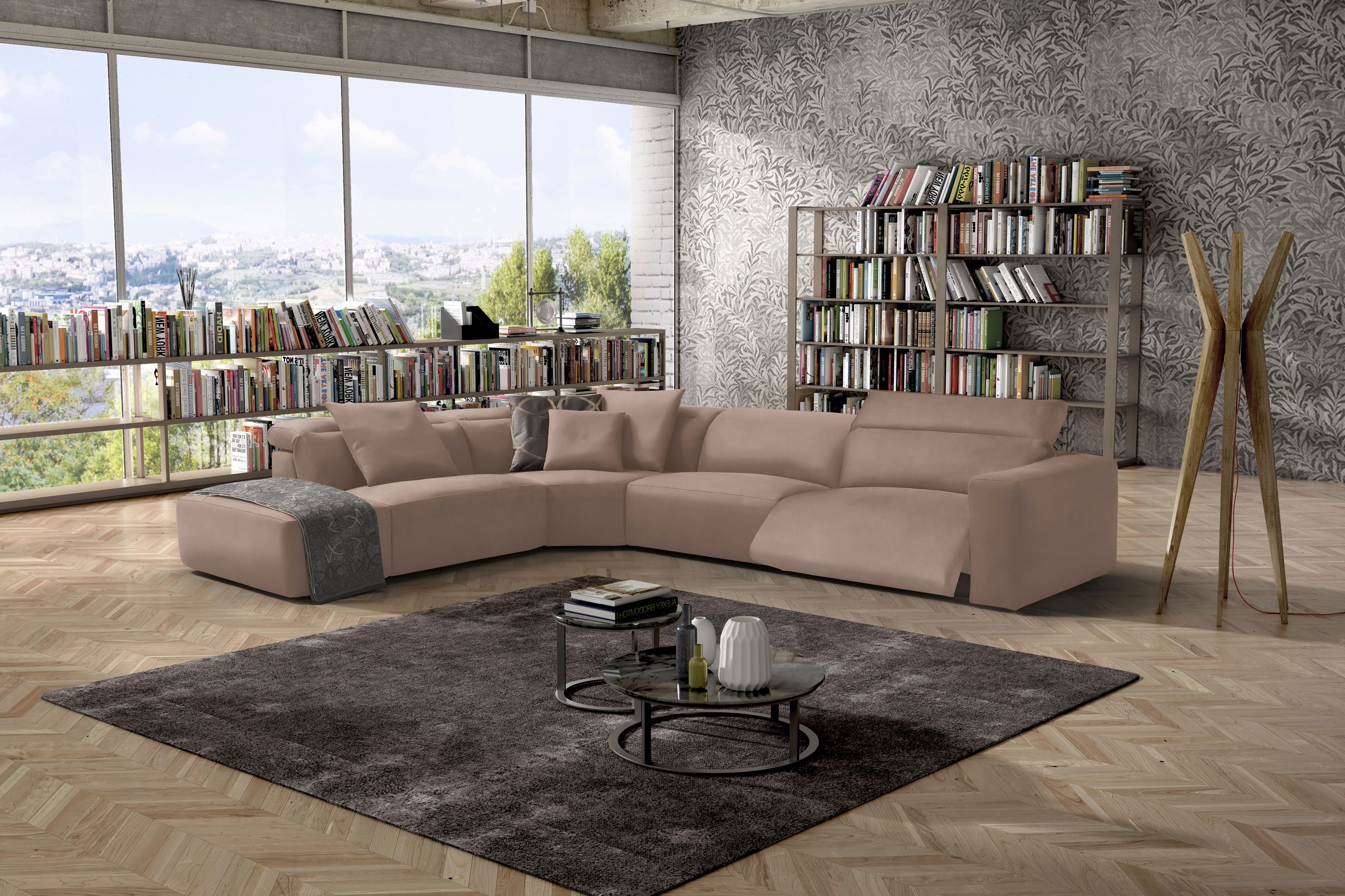 Egoitaliano Ecksofa "Beverly, extravangantes Designsofa mit erstklassigem S günstig online kaufen