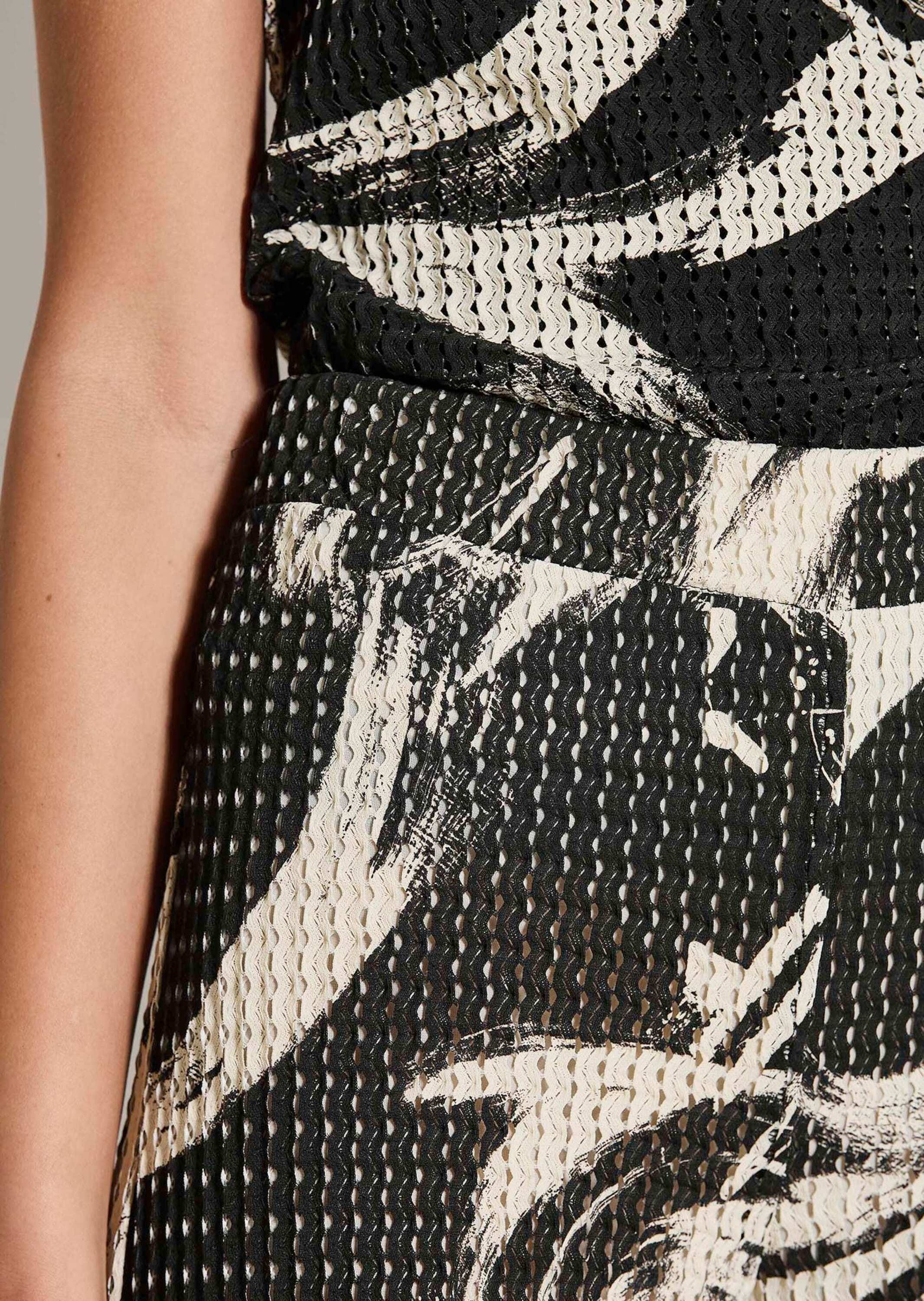 MADELEINE Chinos »Jerseyhose Druckhose mit abstraktem Print«