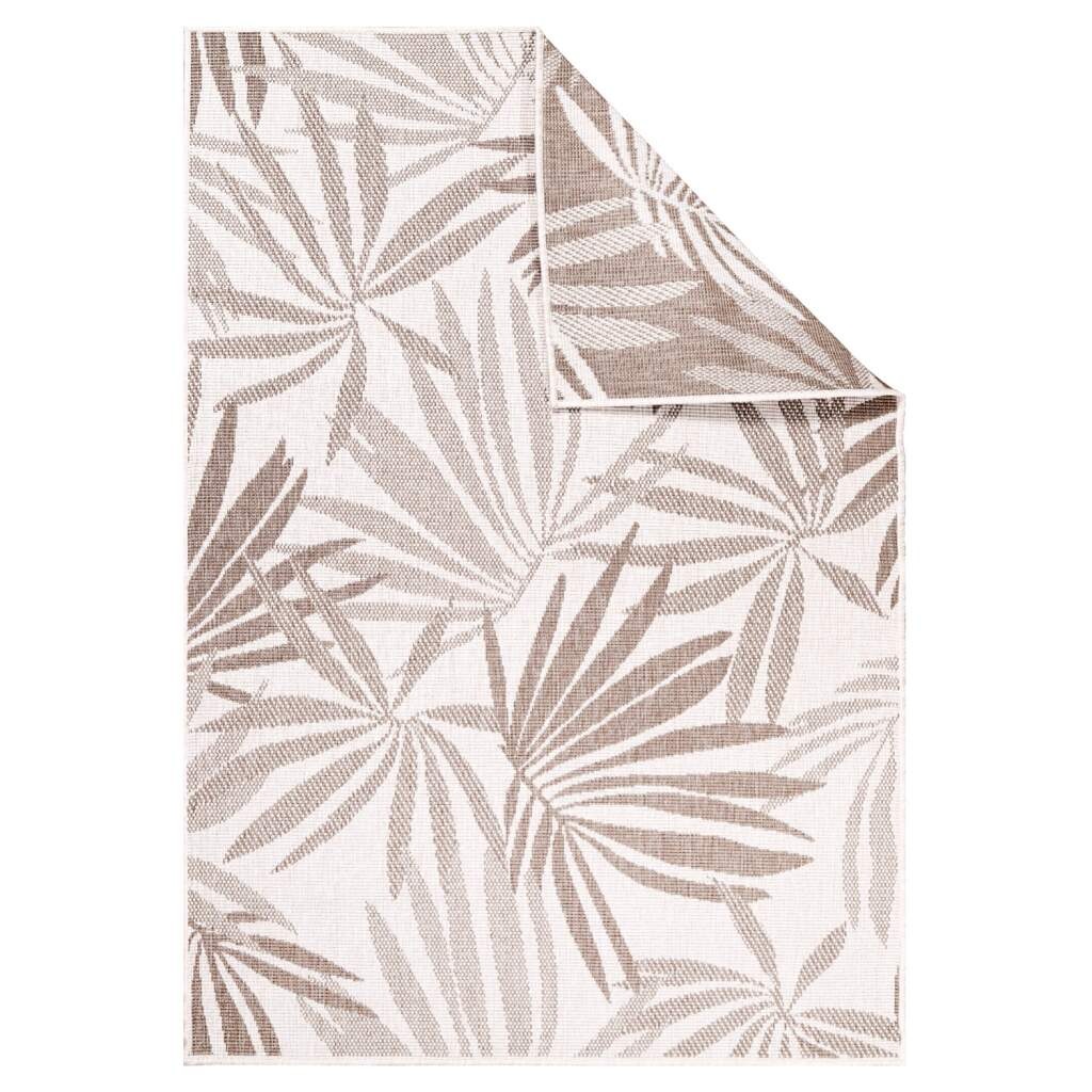 Carpet City Outdoorteppich "DUO RUG 5771" rechteckig 5 mm Höhe Wendeteppich günstig online kaufen