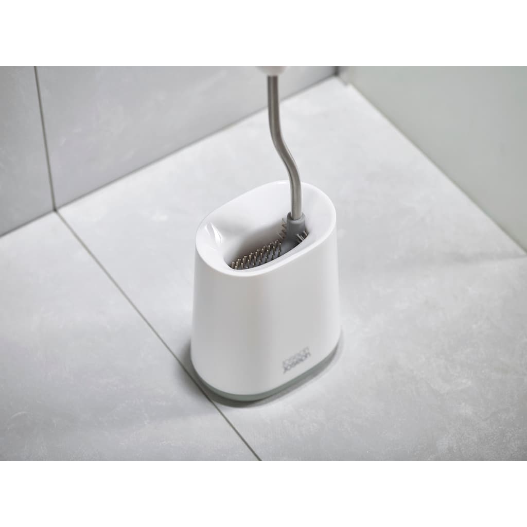 Joseph Joseph WC-Reinigungsbürste »Flex™«, Set, 2 St., aus Kunststoff-Edelstahl, mit Ständer, Tropfschutz & Antiverstopfungsdesign