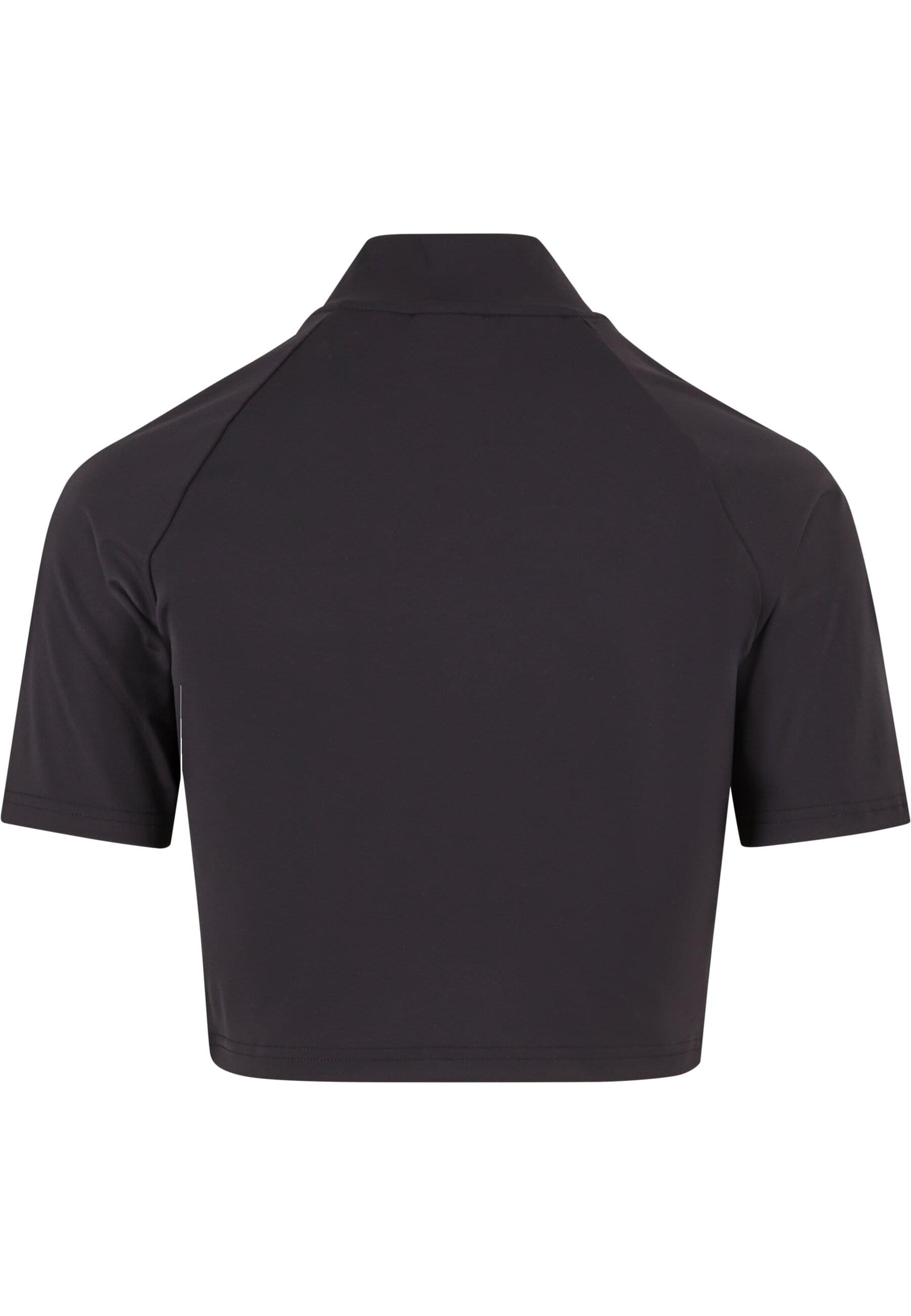 URBAN CLASSICS T-Shirt »Urban Classics Ladies High Neck Short Tee«, (1 tlg.)