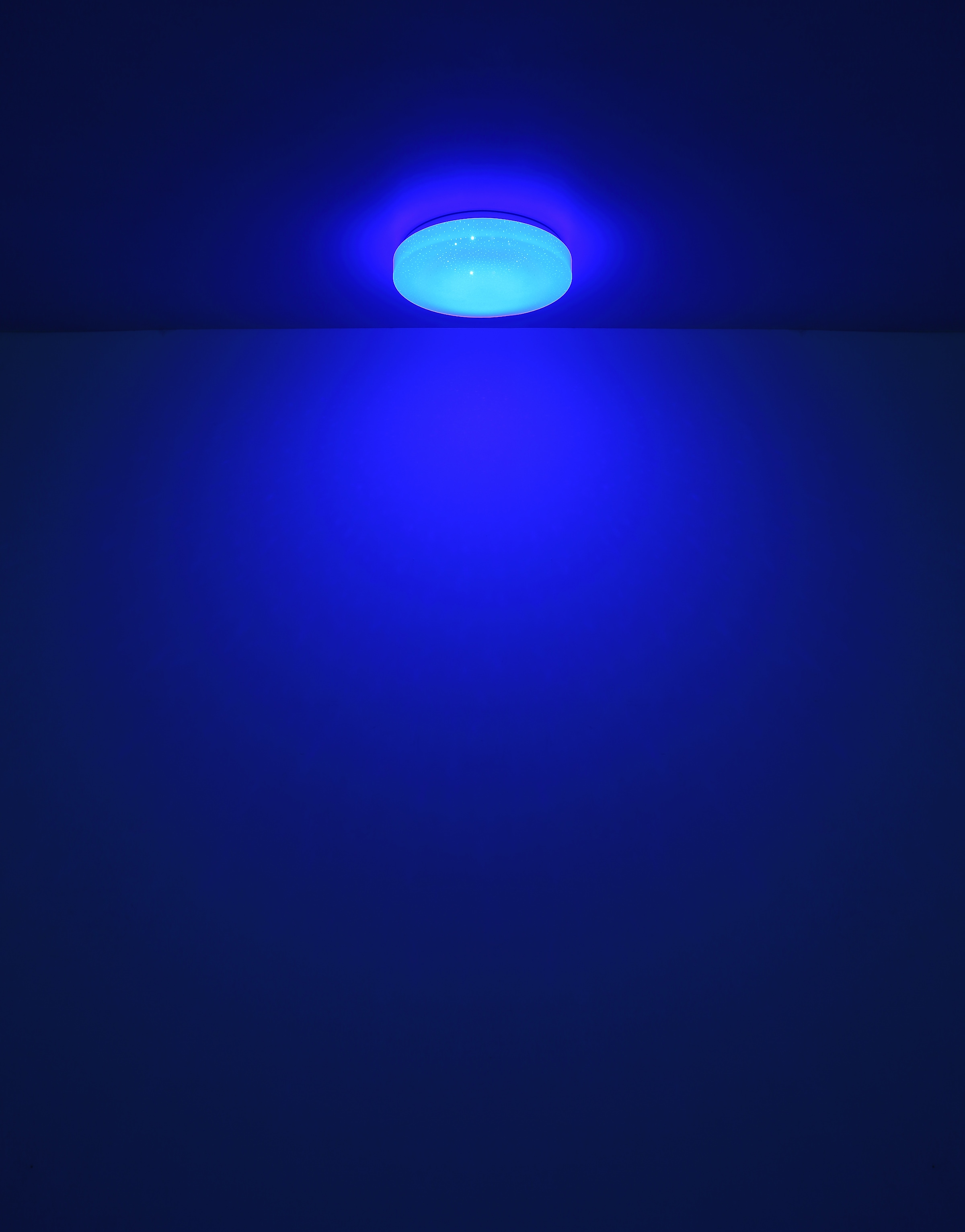 GLOBO LIGHTING LED Deckenleuchte »WARATA«, Leuchtmittel LED-Modul | LED fest integriert, Deckenlampe/rund/Wohnzimmer/Schlafzimmer/Farben: rot-grün-blau