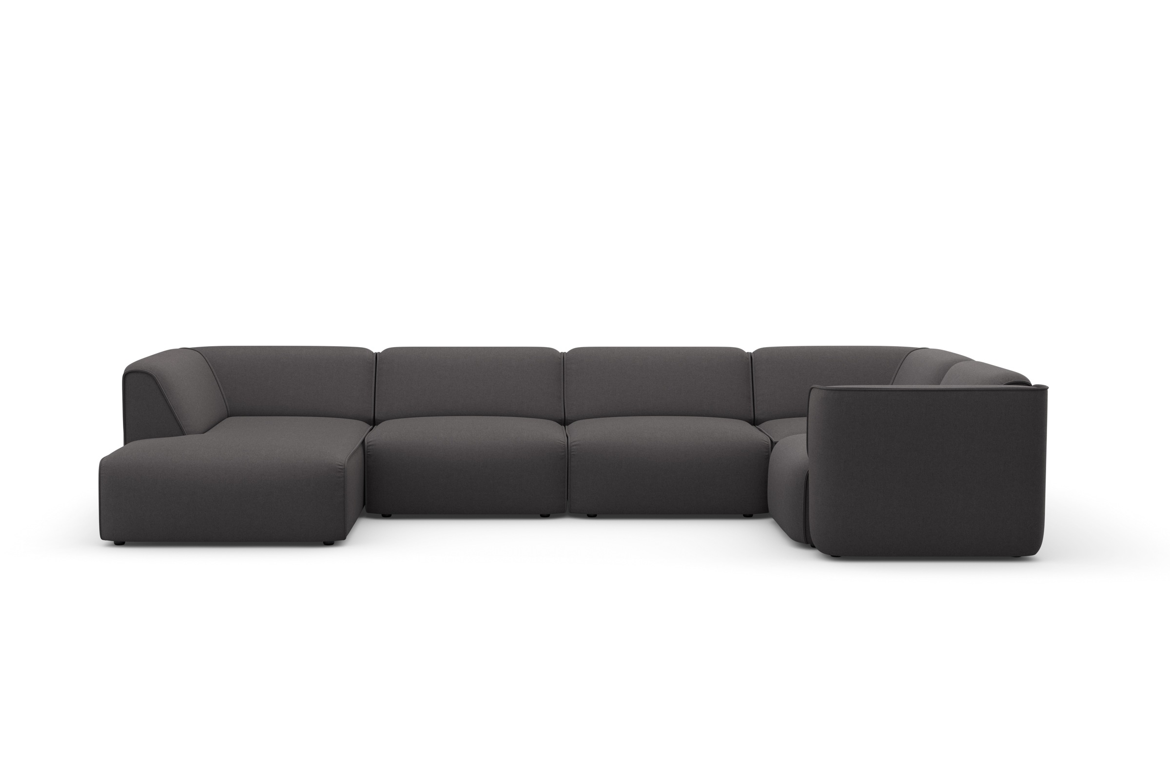 OTTO home Wohnlandschaft "Merid U-Form, jederzeit durch Module erweiterbar, günstig online kaufen