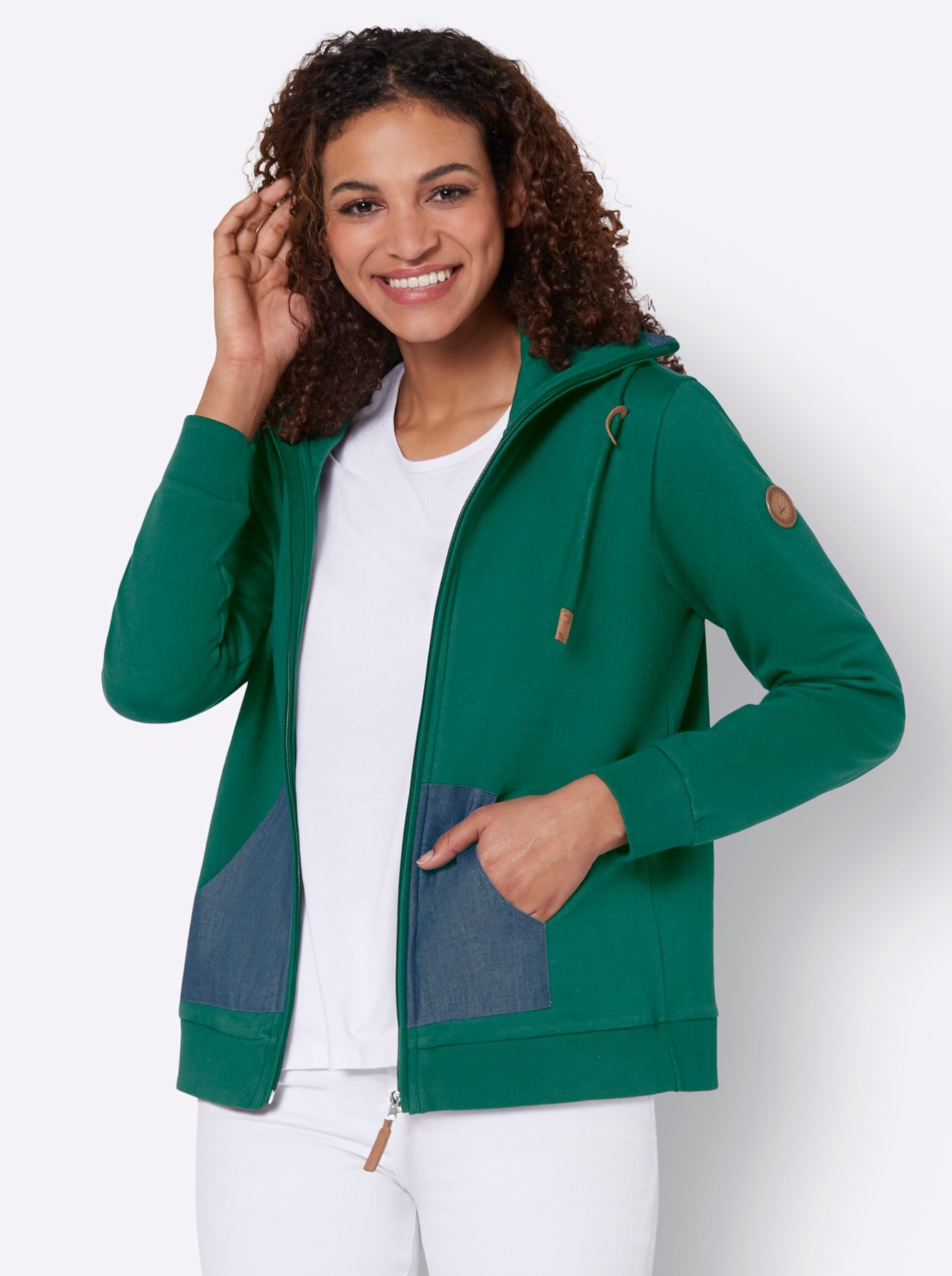 Casual Looks Shirtjacke "Sweatjacke"