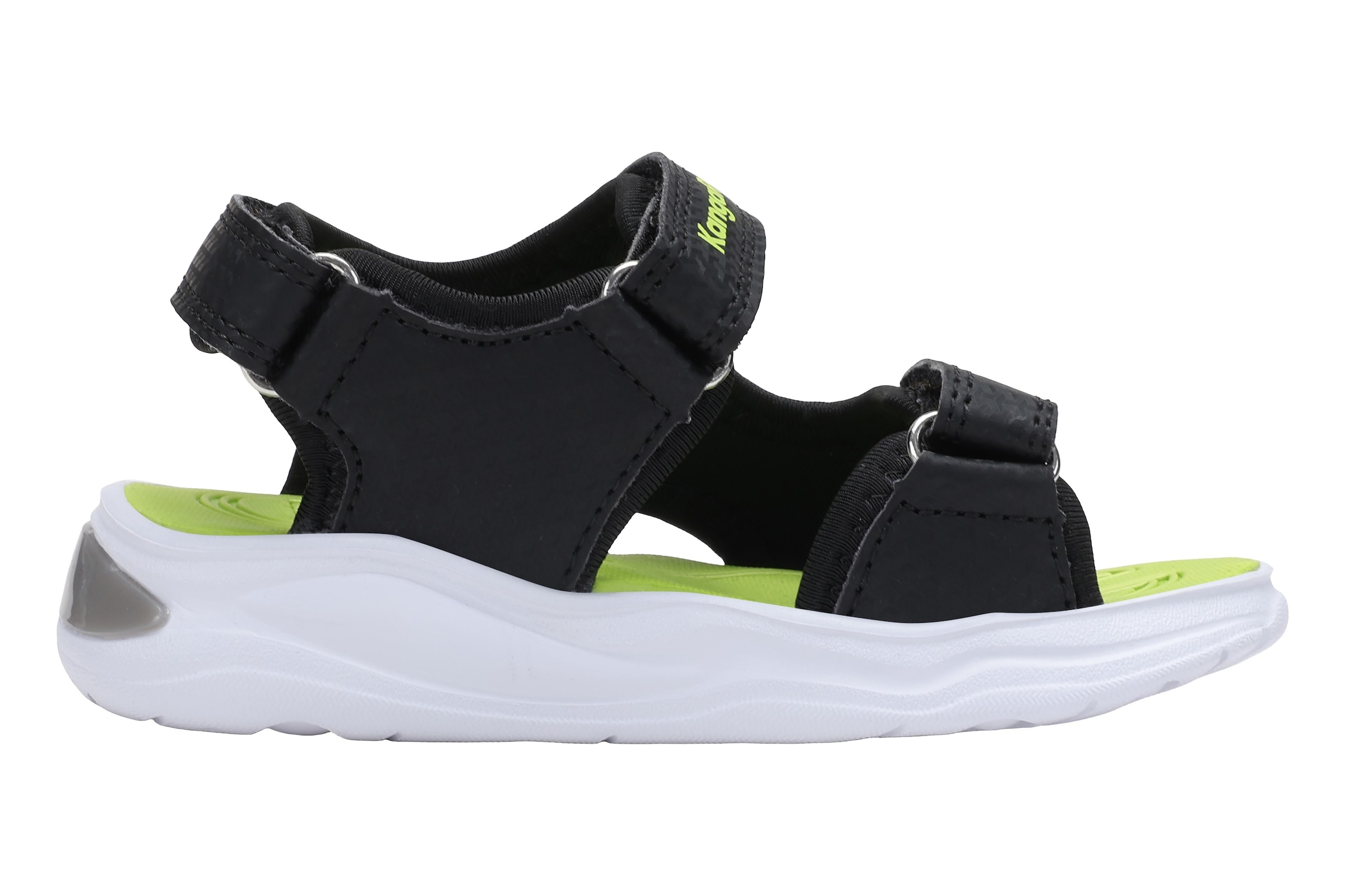 KangaROOS Sandale »K-SLS GOBLIN«  für Alltag, mit Blinkfunktion, mit Klettverschluss