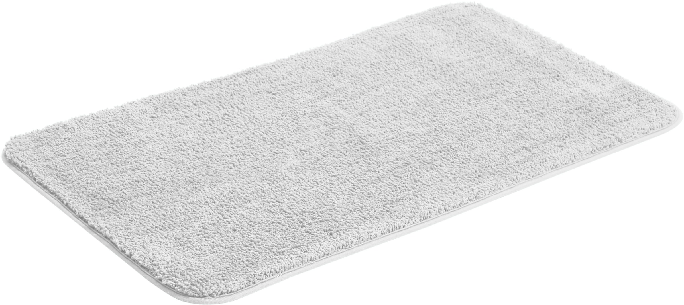 my home Badematte »Regona, Badteppich, Badvorleger, Badezimmer Teppich«, rutschhemmend beschichtet, fußbodenheizungsgeeignet-schnell trocknend-strapazierfähig, Uni Farben, besonders weich, als rechteckig und halbrund erhältlich