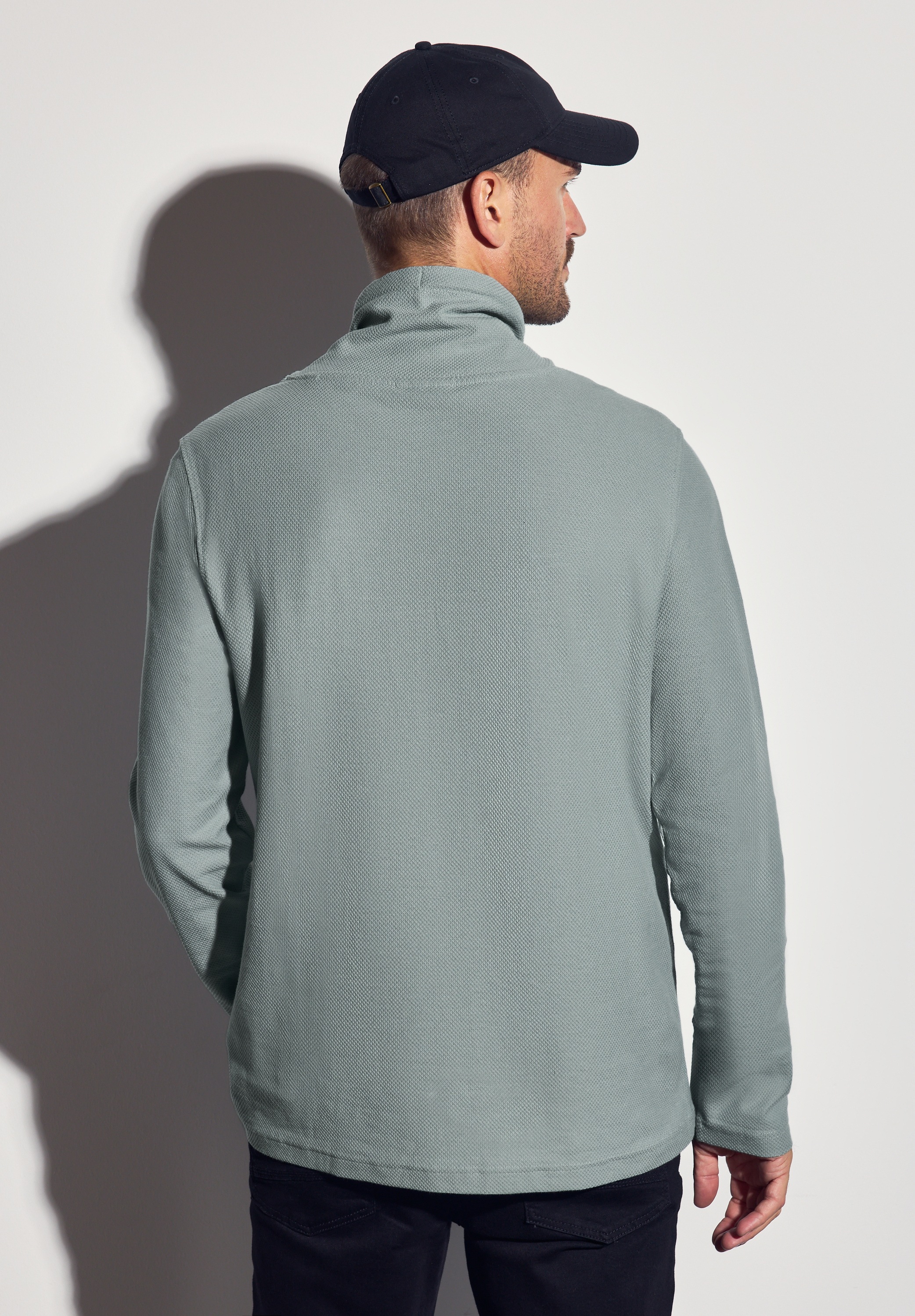 STREET ONE MEN T-Shirt, aus reiner Baumwolle günstig online kaufen
