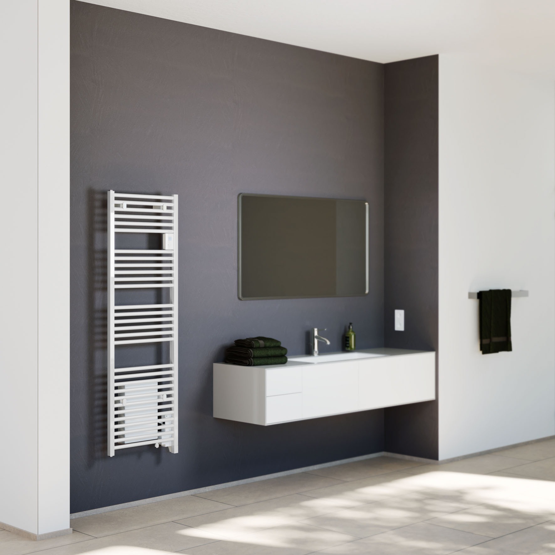 STIEBEL ELTRON Badheizkörper "BHE 100 Plus, 1000 W Heizleistung, weiß" Hand günstig online kaufen