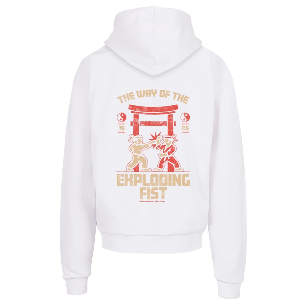 F4NT4STIC Kapuzenpullover »The Way of the Exploding Fist RETRO KARATE FIGHTING GAME«