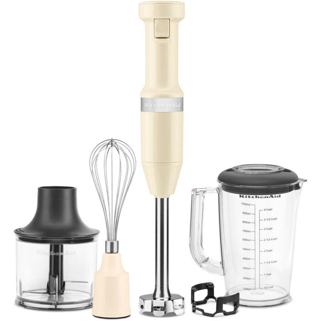 KitchenAid Stabmixer »5KHBV83EAC ALMOND CREAM«, 180 W