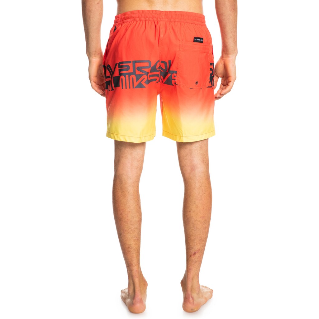 Quiksilver Badeshorts »Word block 17"«