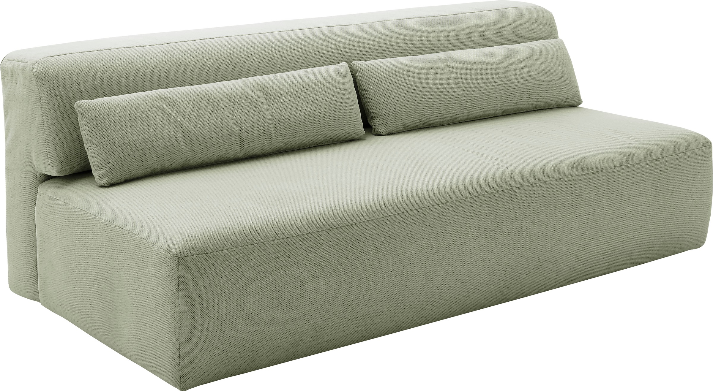INOSIGN Schlafsofa »Donka Dauerschläfer-geeignet, belastbar bis 270 kg incl. Bettkasten,«, ohne Armlehnen, Breite 200 cm, auch in Cord, Tonnentaschen-Federkern