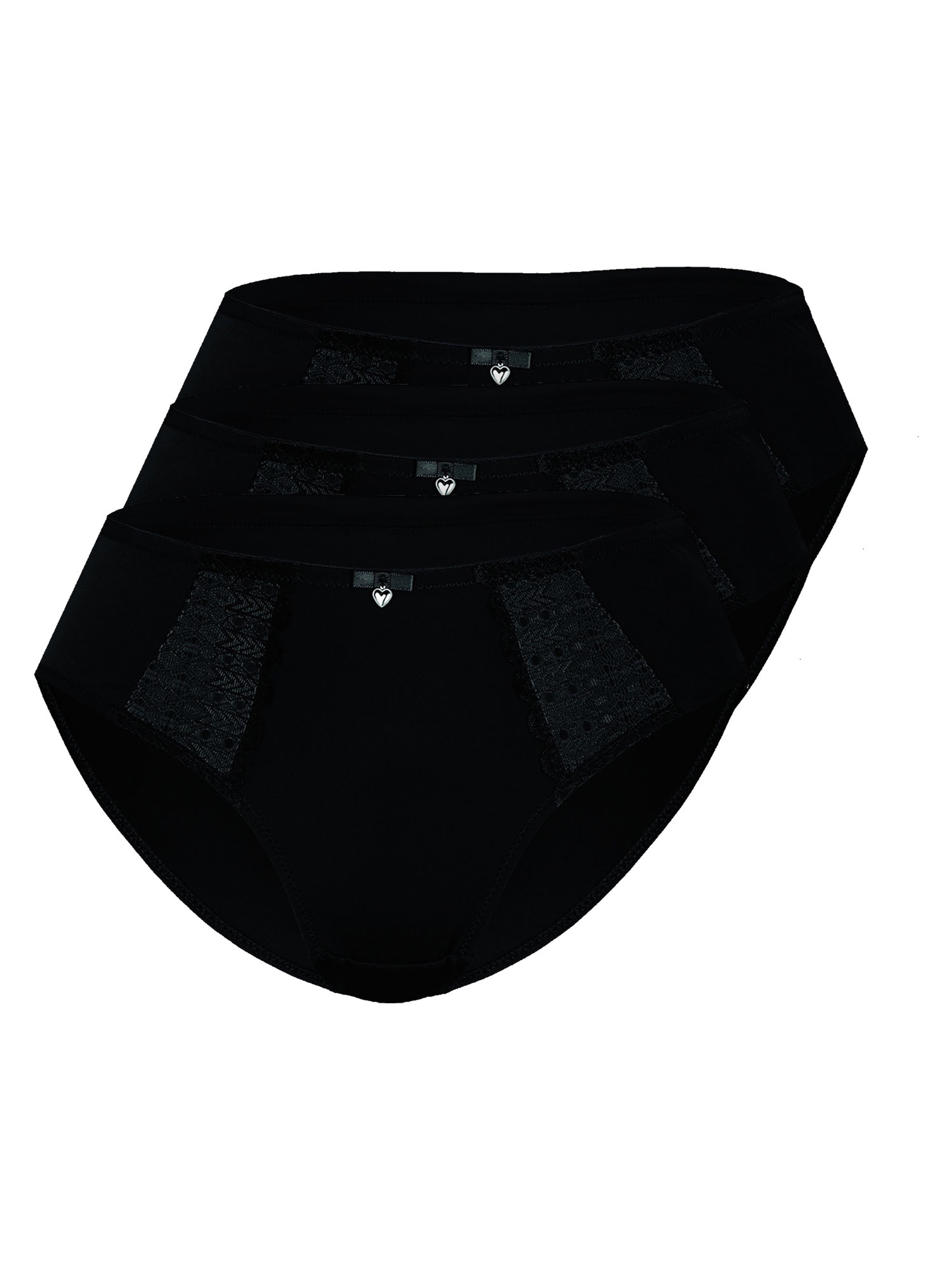 Sassa Slip »3er Pack Slip LOVELY SECRET« 3 Stück, 3 Stk.