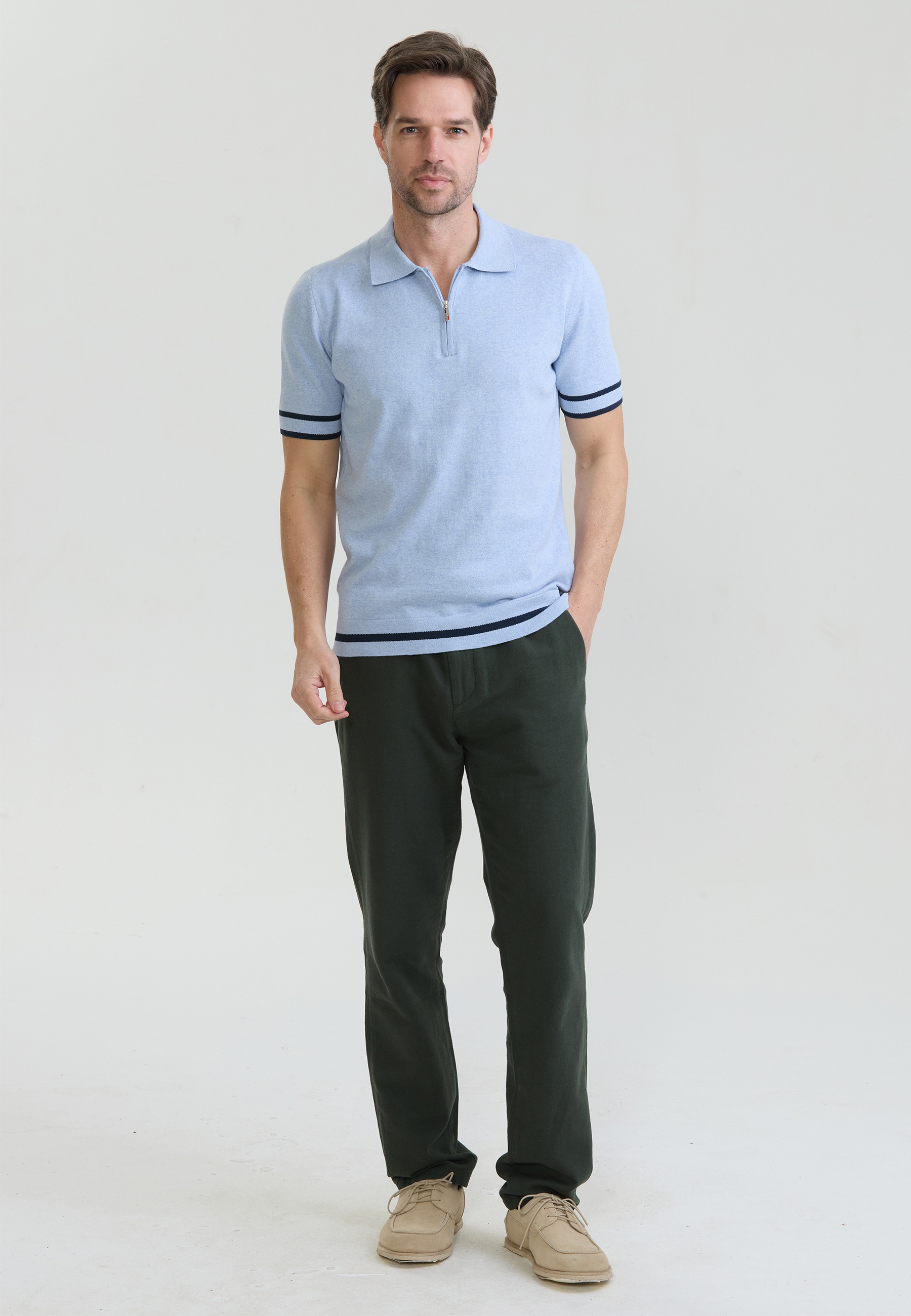 Felix Hardy Poloshirt »Polo Shirt Kurzarm mit Reißverschluss«