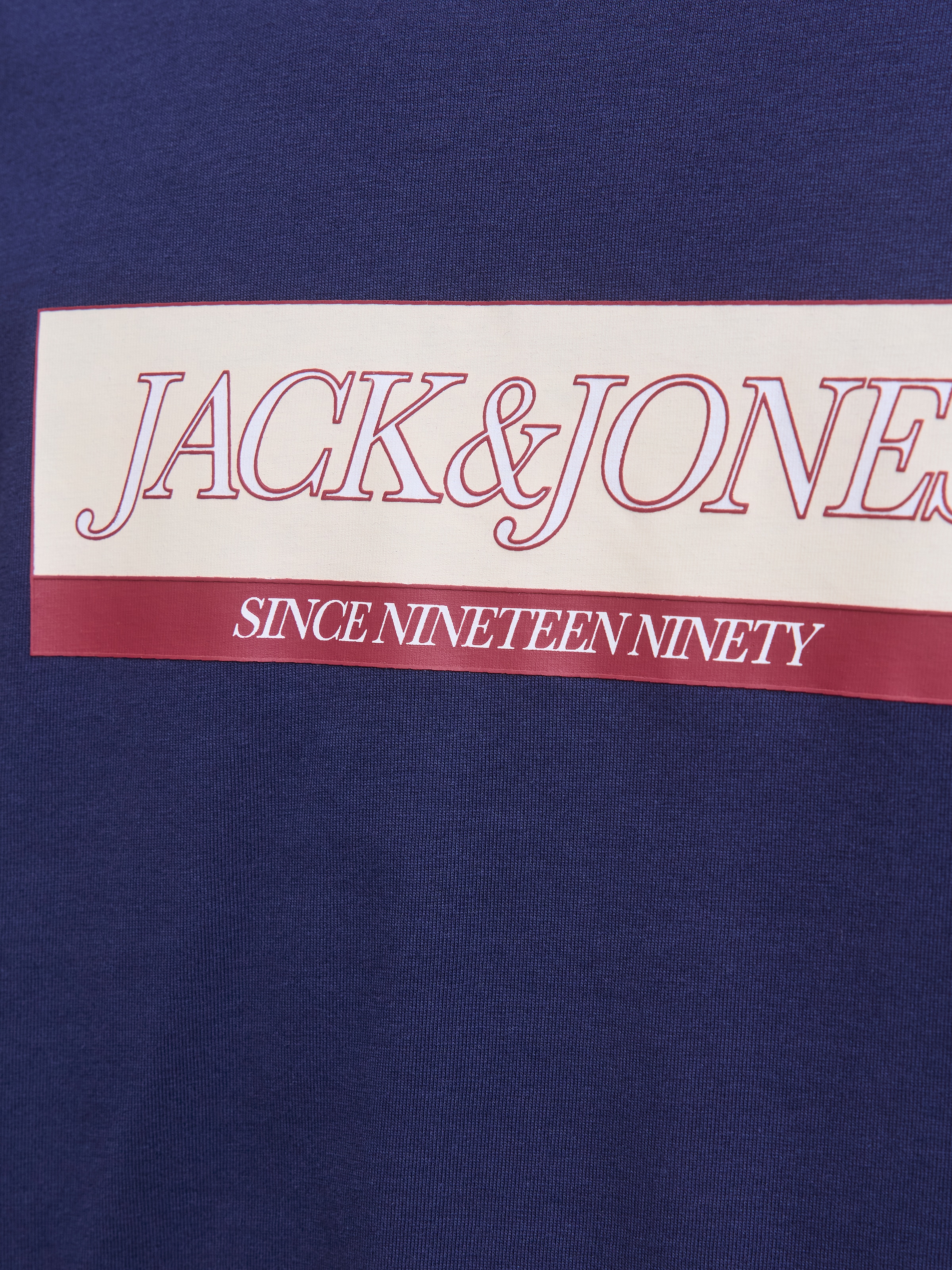 Jack & Jones PlusSize T-Shirt »JORINWOOD BLOCK BRANDING TEE SS CN PLS«