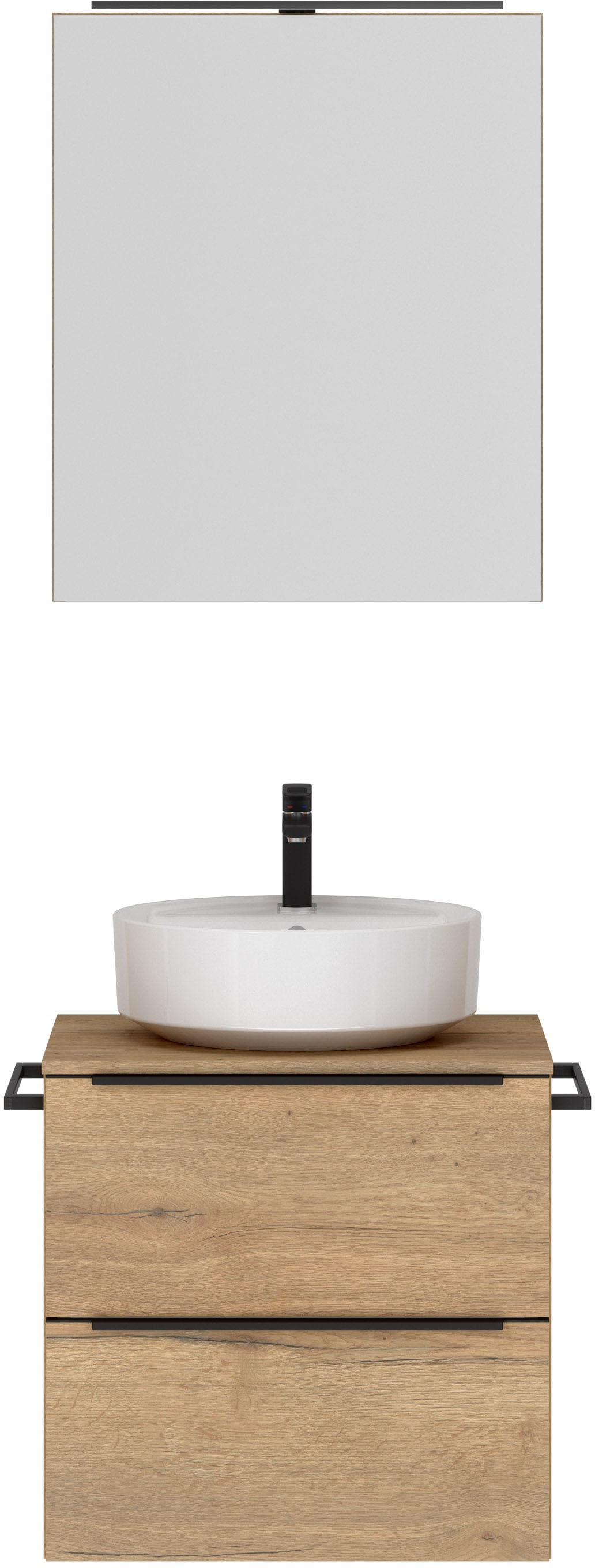 nobilia Badmöbel-Set "Alvene" vormontiert, mit Soft-Close, 2 Stk. tlg. günstig online kaufen