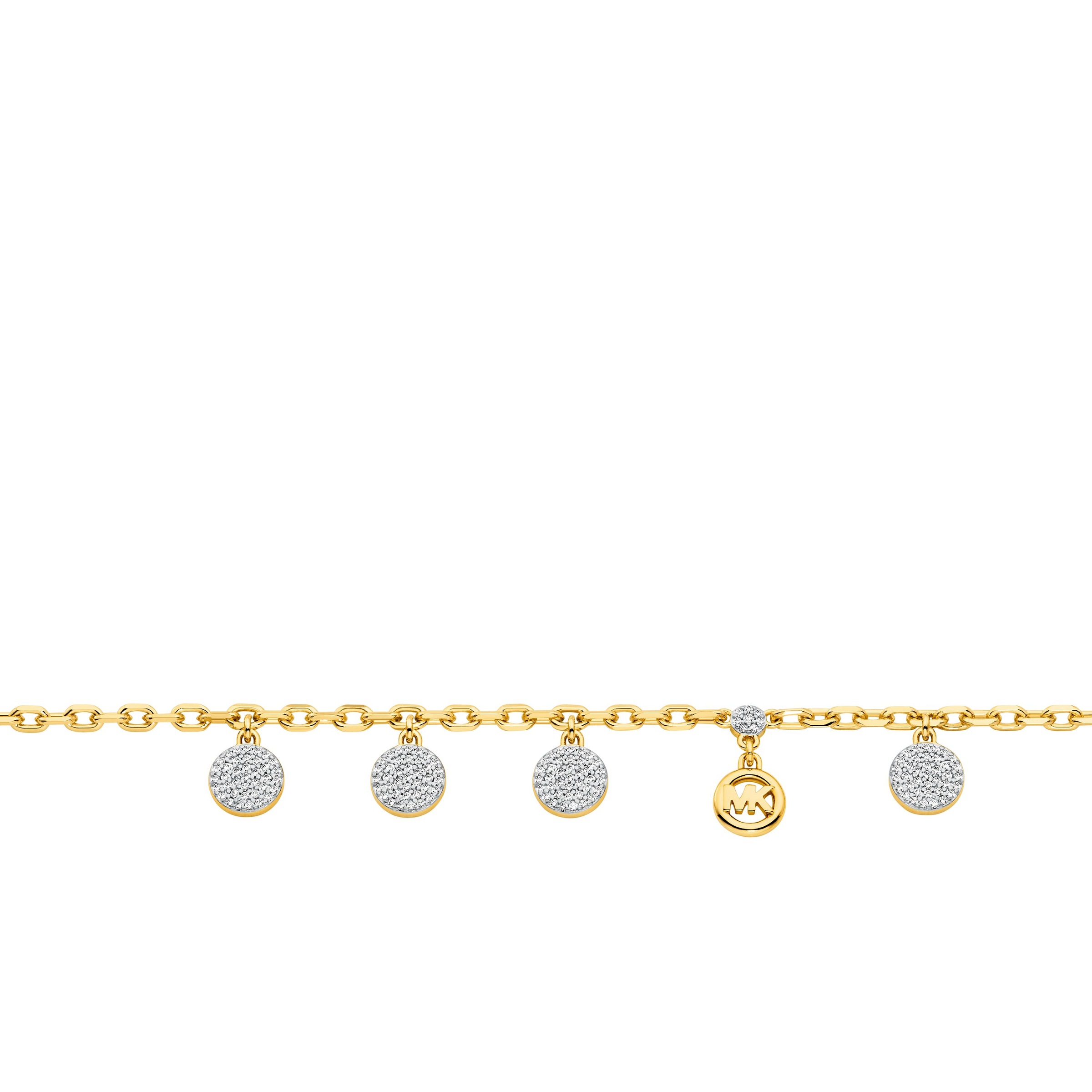 MICHAEL KORS Armband »Schmuck Geschenk Metall Armschmuck Armkette Premium« mit Zirkonia (synth.)