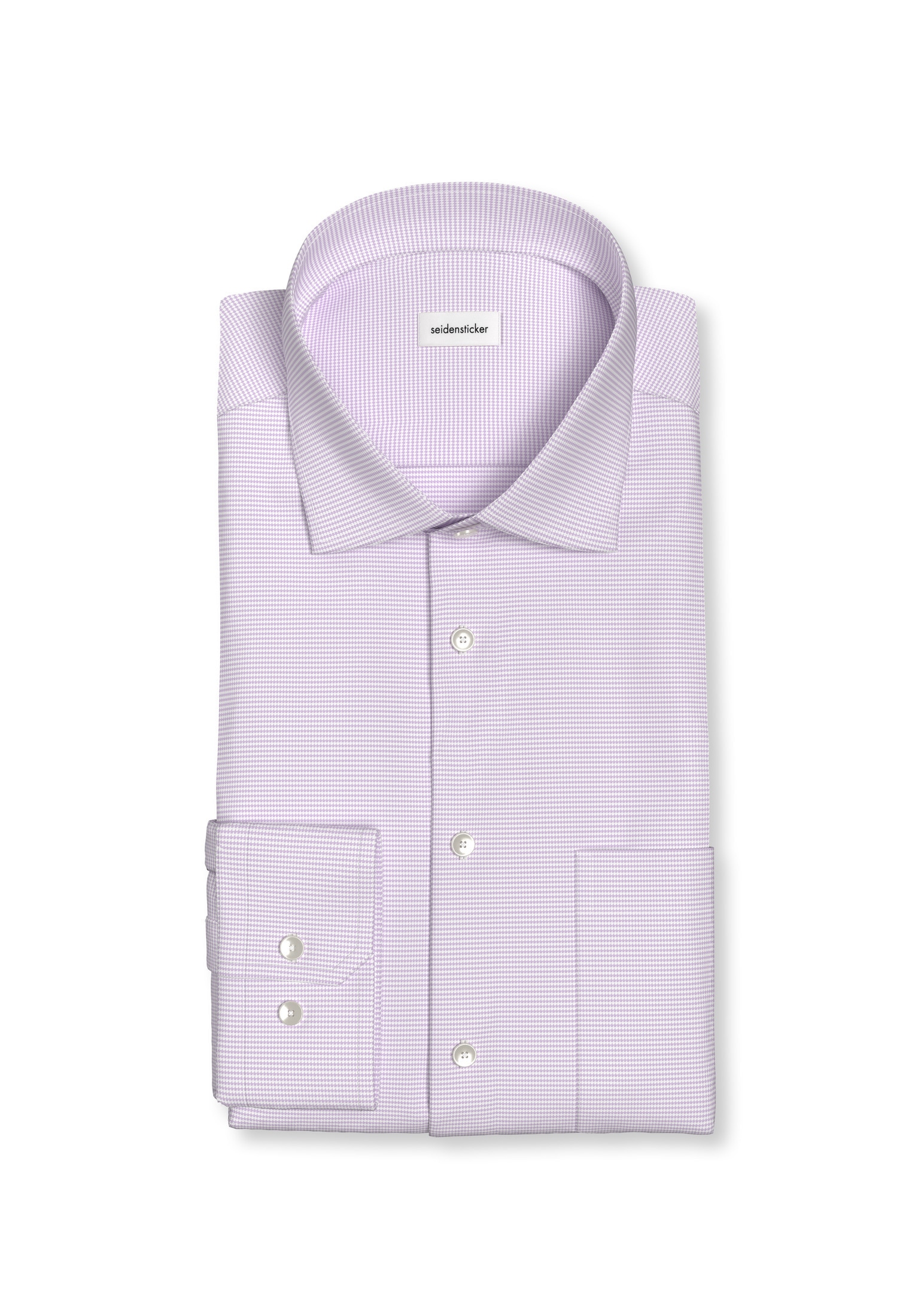 seidensticker Businesshemd »Schwarze Rose« Regular 1/1 Kentkragen Struktur