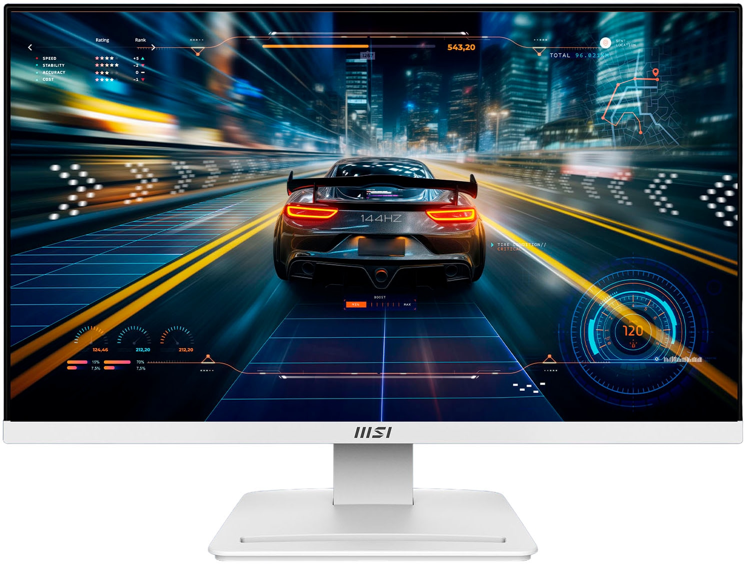 MSI LED-Monitor »PRO MP241W E14V« 61 cm/24 ″  1920 x 1080 px Full HD 1 Reaktionszeit 144 Hz