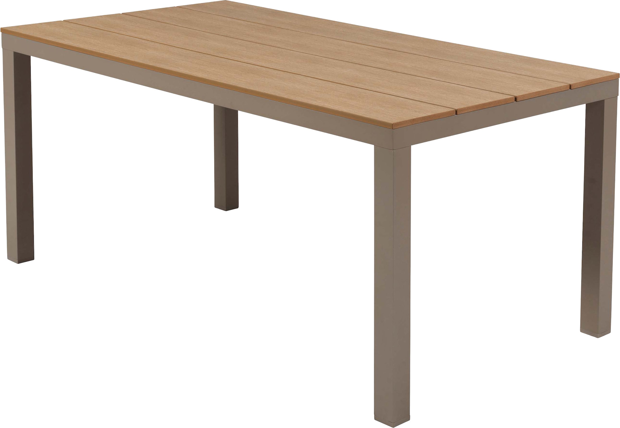 MERXX Garten-Essgruppe »Piemont« Set, 7 tlg. inkl. 6 Stapelsessel, 1 Tisch