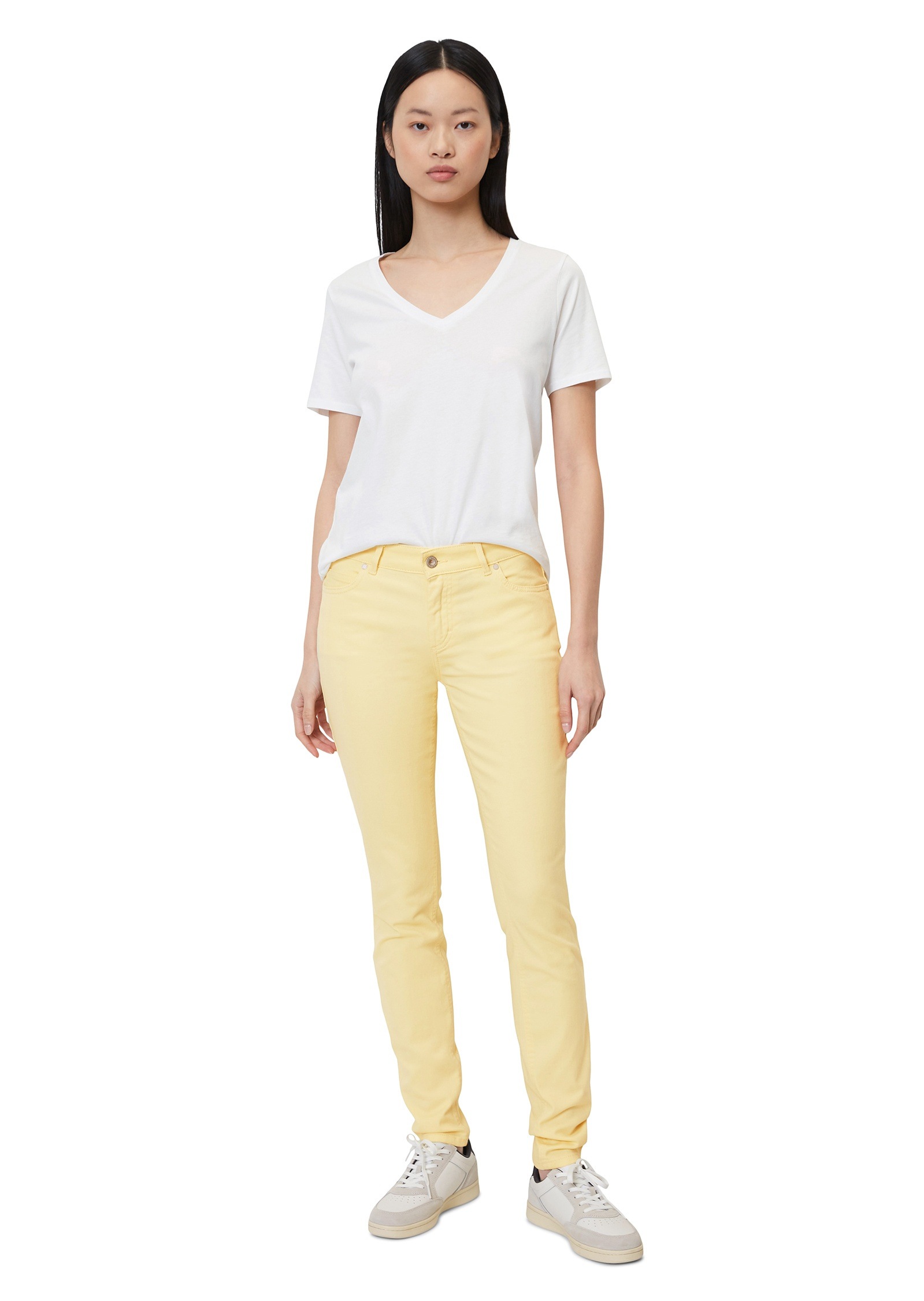 Marc O'Polo 5-Pocket-Hose »aus gebrushtem Organic Cotton-Mix«