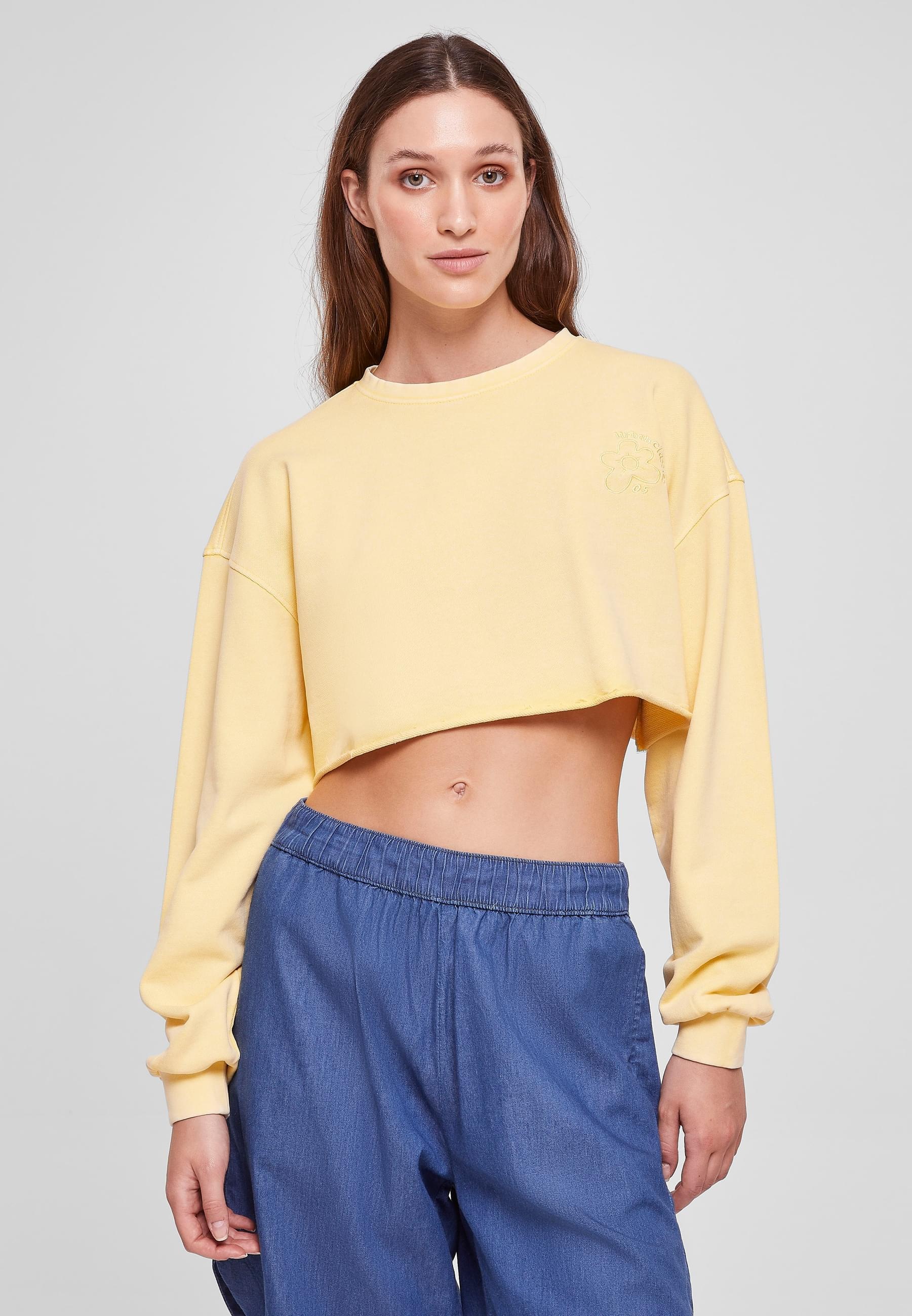 URBAN CLASSICS Sweater »Urban Classics Damen«, (1 tlg.)