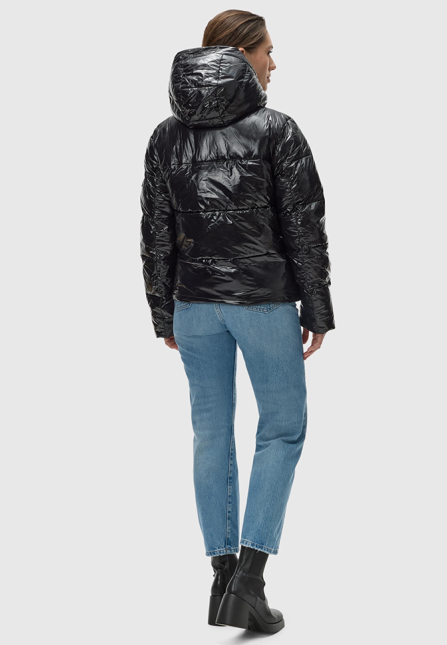 Ragwear Steppjacke »Roobie« mit Kapuze super stylische, gänzende Damen Winterjacke