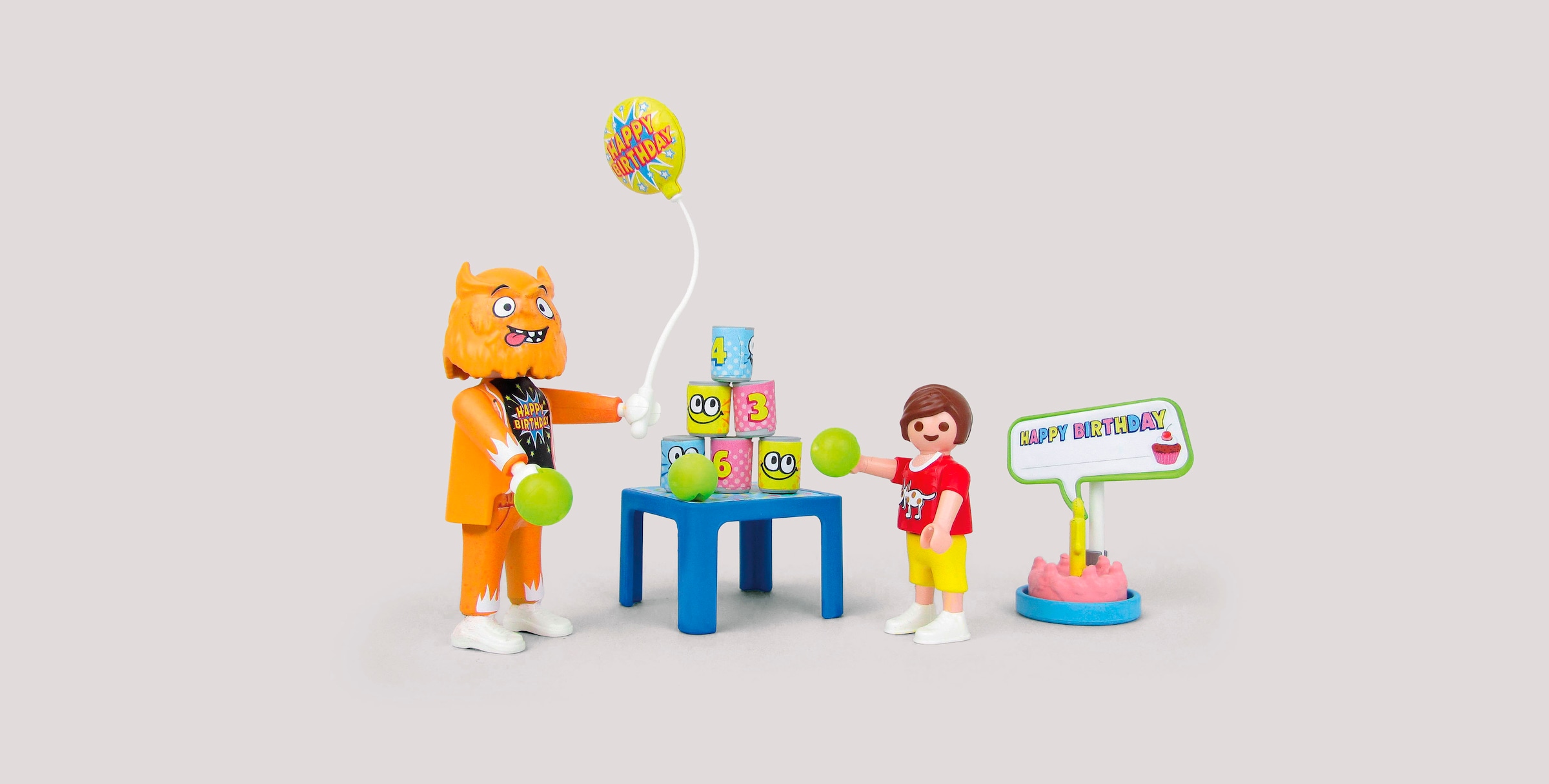 Playmobil® Konstruktions-Spielset »Kinder Geburtstagsparty (71968), Playmobil Gift Set«, (22 St.)