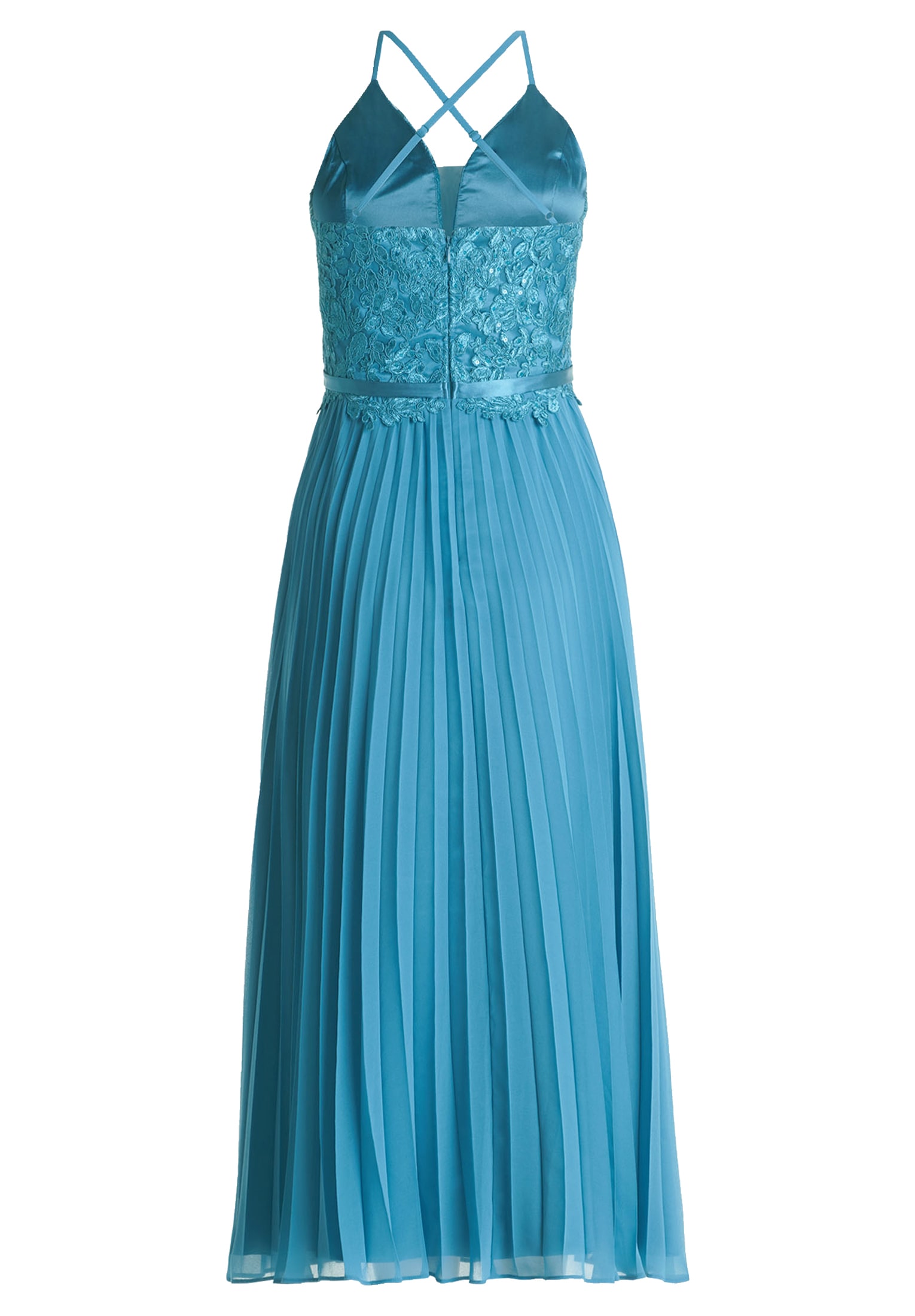 Vera Mont Abendkleid »Vera Mont Abendkleid mit Stickerei«, Plissee