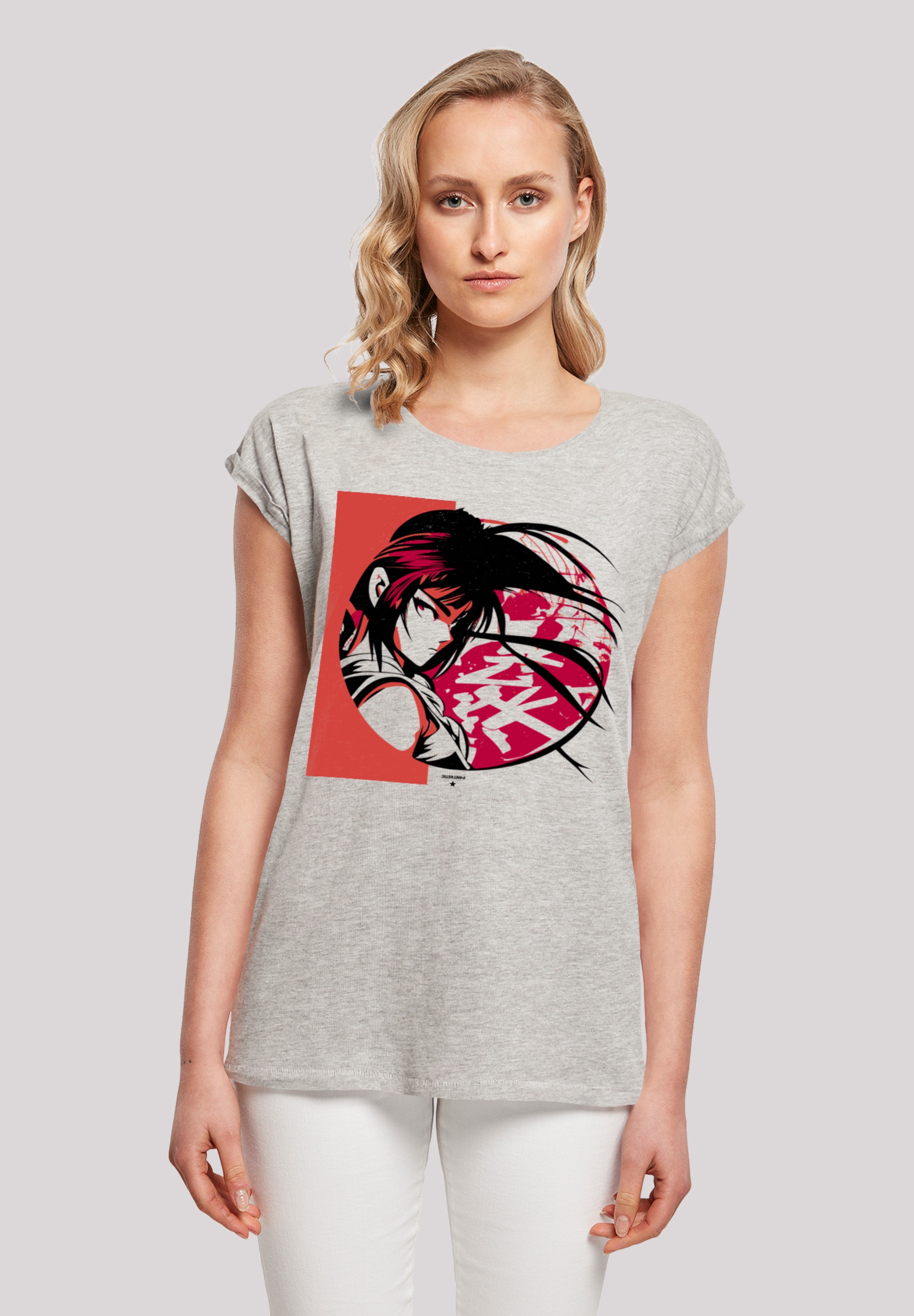 F4NT4STIC T-Shirt "Manga Girl Japan", Print