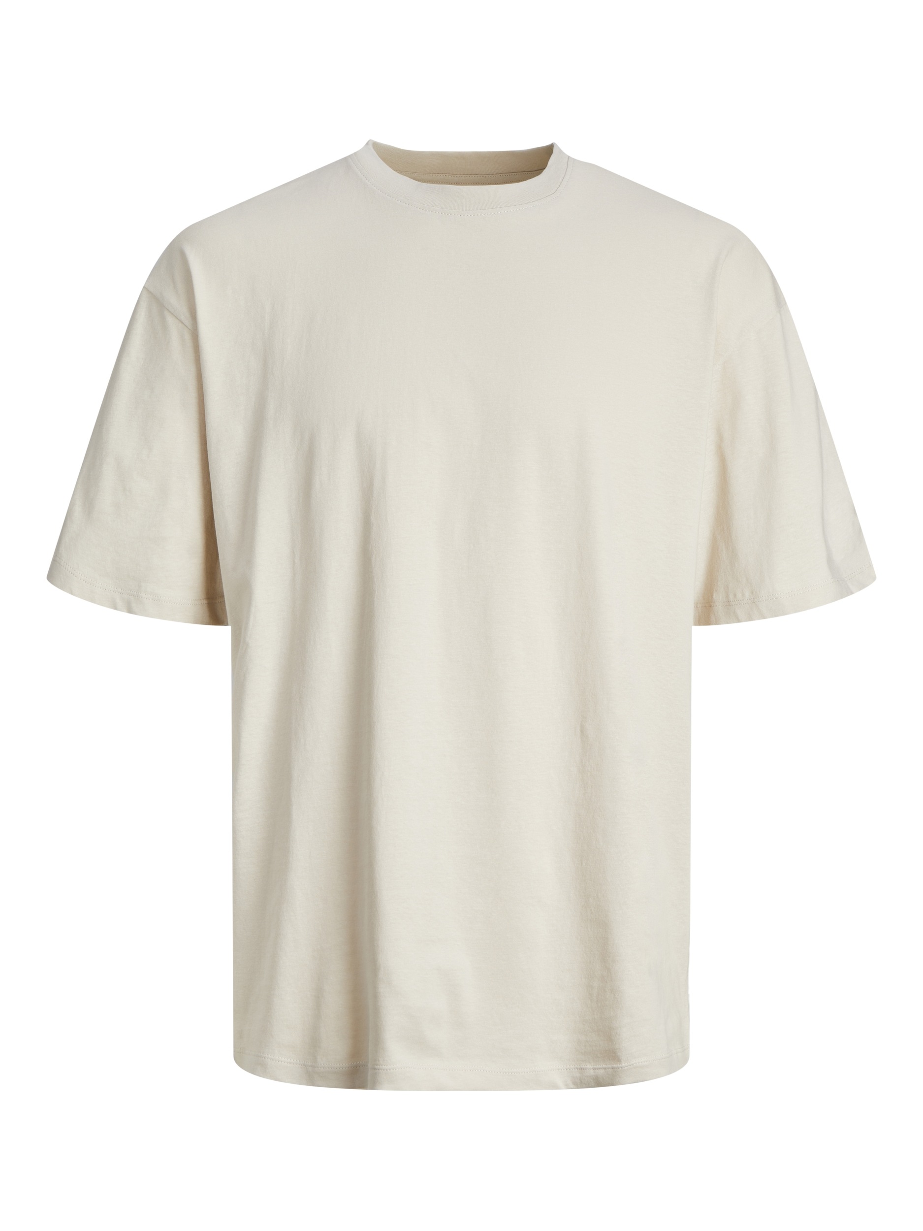 Jack & Jones Oversize-Shirt »JJEBRADLEY Oversize T-Shirt mit klassischem Rundhalsausschnitt«, unifarben, oversize, Rundhals, Jersey, pflegeleicht