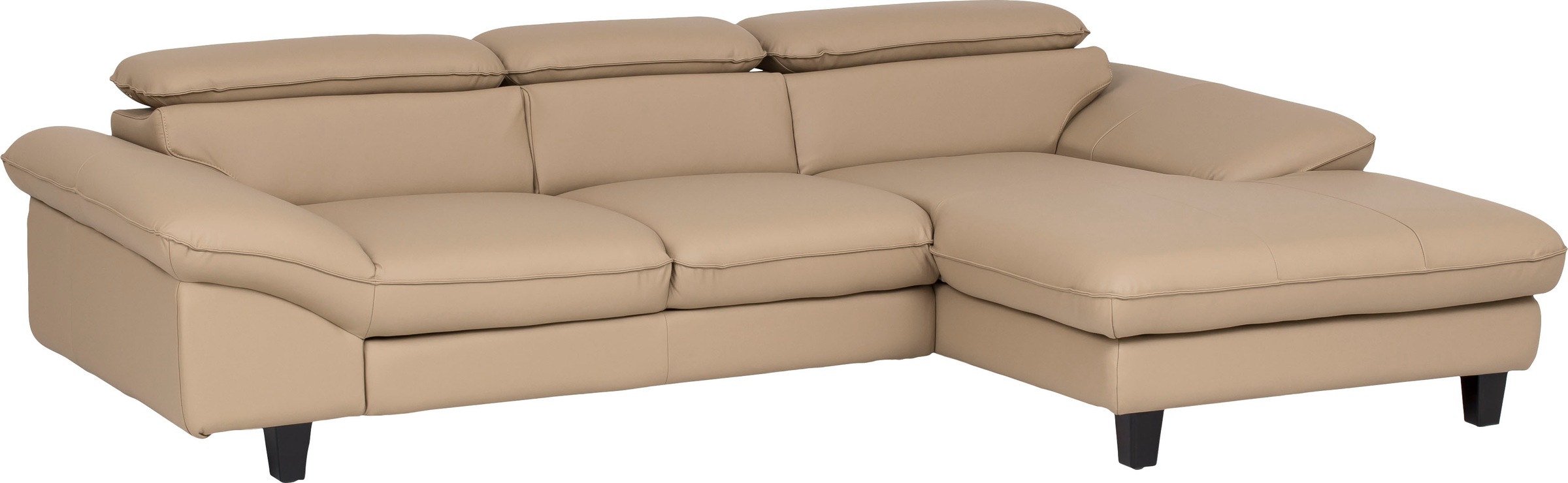 Thumbnail - Home affaire Ecksofa "Pilot L-Form" mit Kopfteilverstellung, wahlweise mit Bettfunktion & Bettkasten