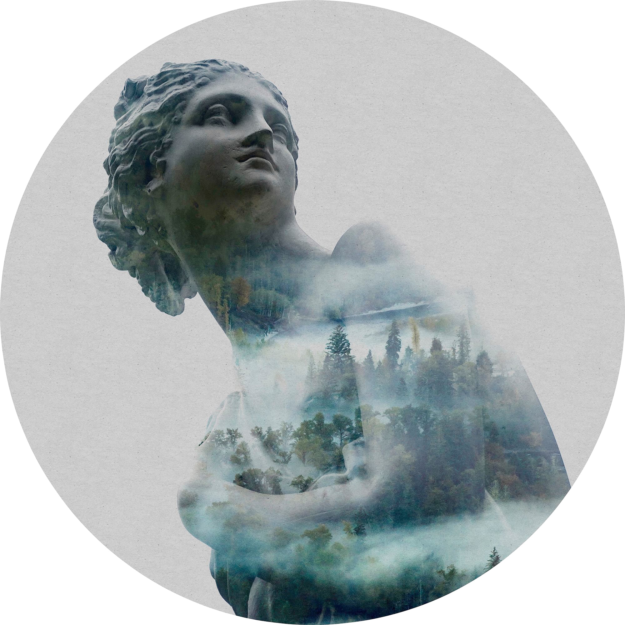 Komar Vliestapete »Gaia« 125x125 cm (Breite ...