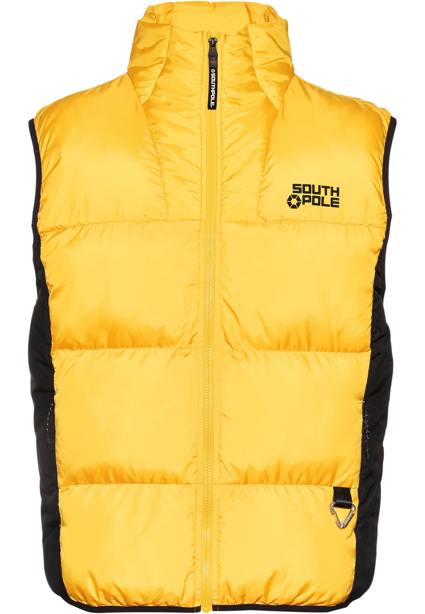 Southpole Steppweste "Southpole Herren PM234-006-3 SP Bubble Vest 1.0", (1 tlg.)