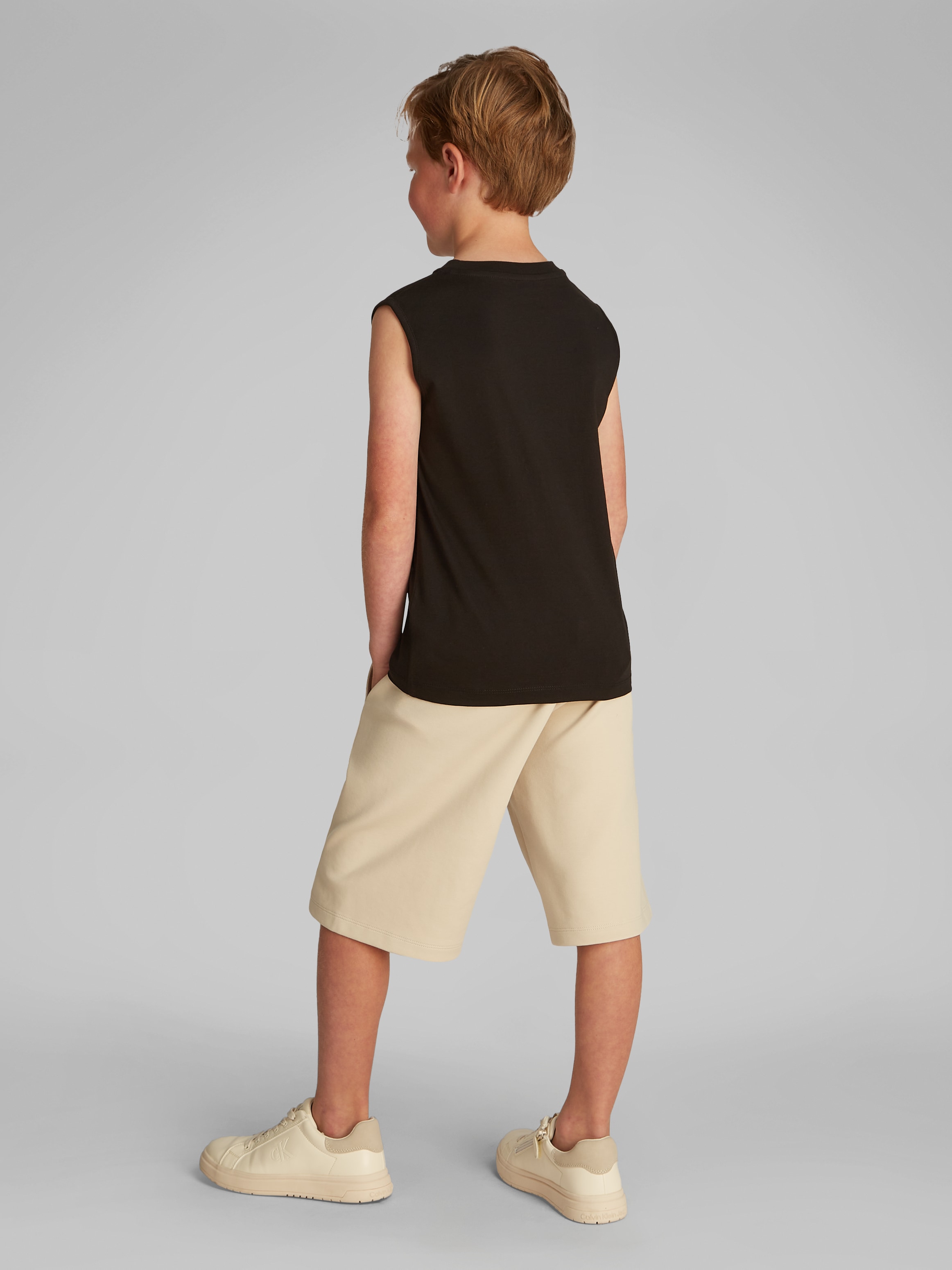 Calvin Klein Jeans T-Shirt »MONO 2-PACK SL T-SHIRTS«, (Packung, 2 tlg., 2-er Pack), mit Logodruck