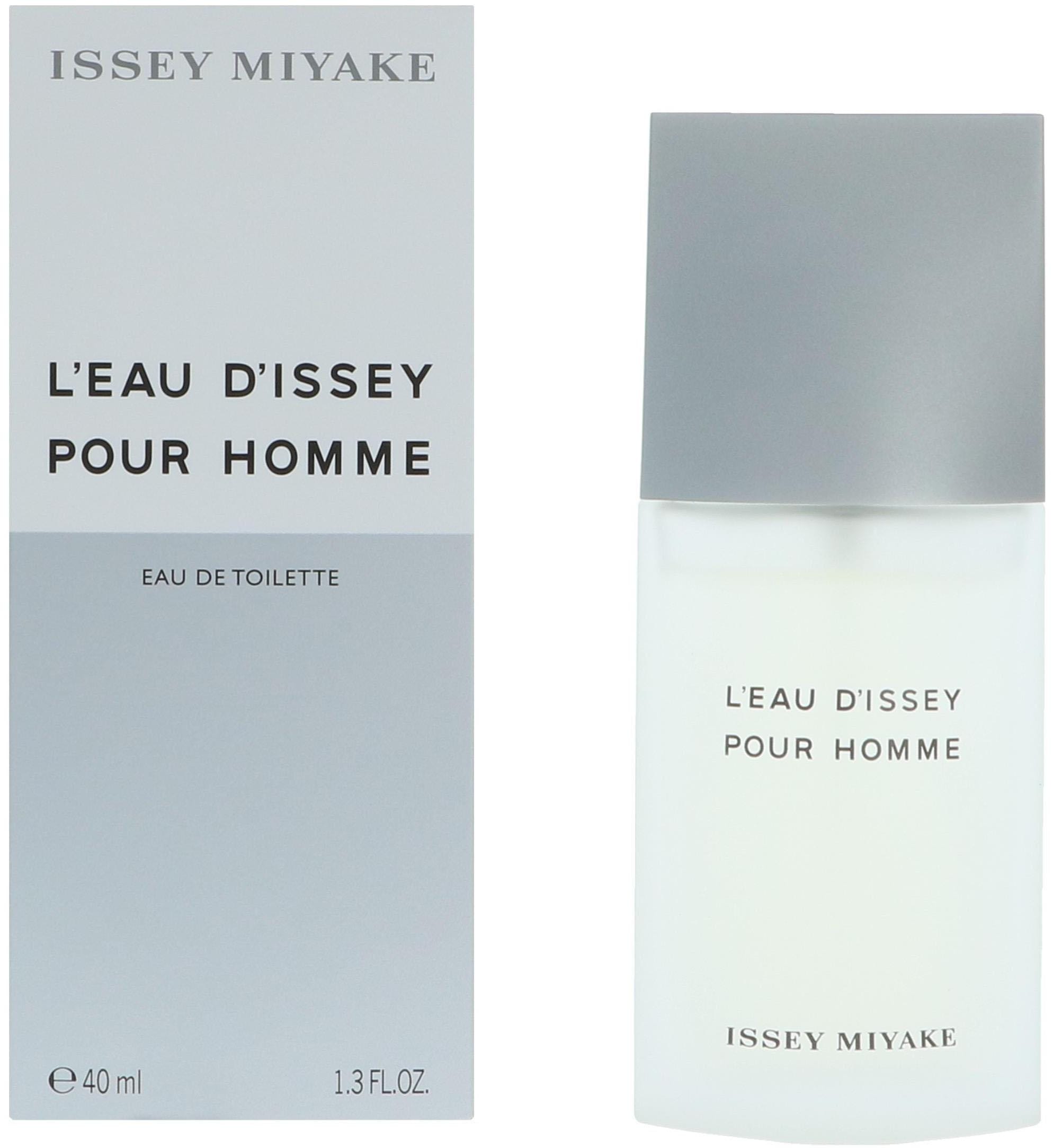 Issey Miyake Eau de Toilette »L'Eau d'Issey pour Homme«, mit kraftvoller maskuliner Basis