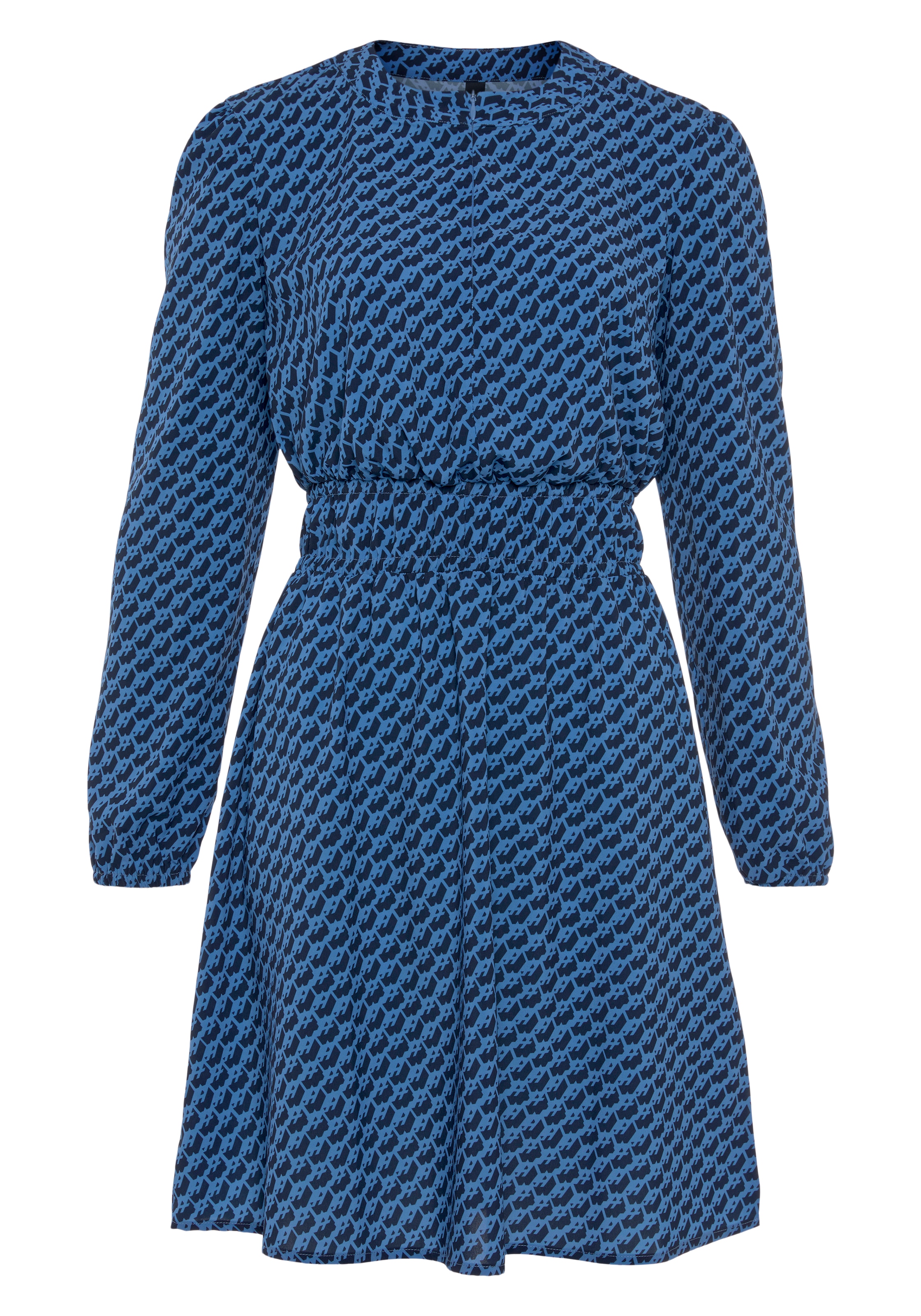 HECHTER PARIS Midikleid, mit elegantem Allover-Print