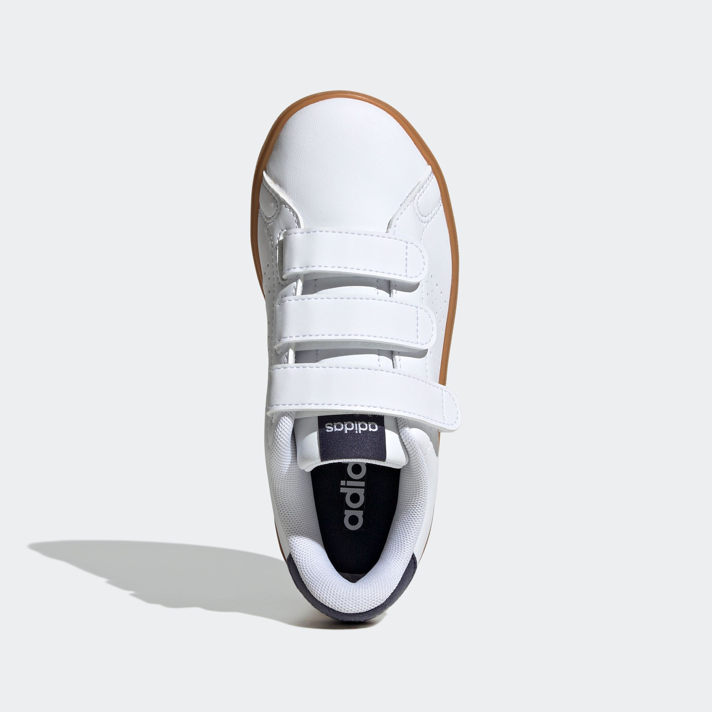 adidas Sportswear Klettschuh »ADVANTAGE BASE 2.0 KIDS«, Design auf den Spuren des adidas Stan Smith