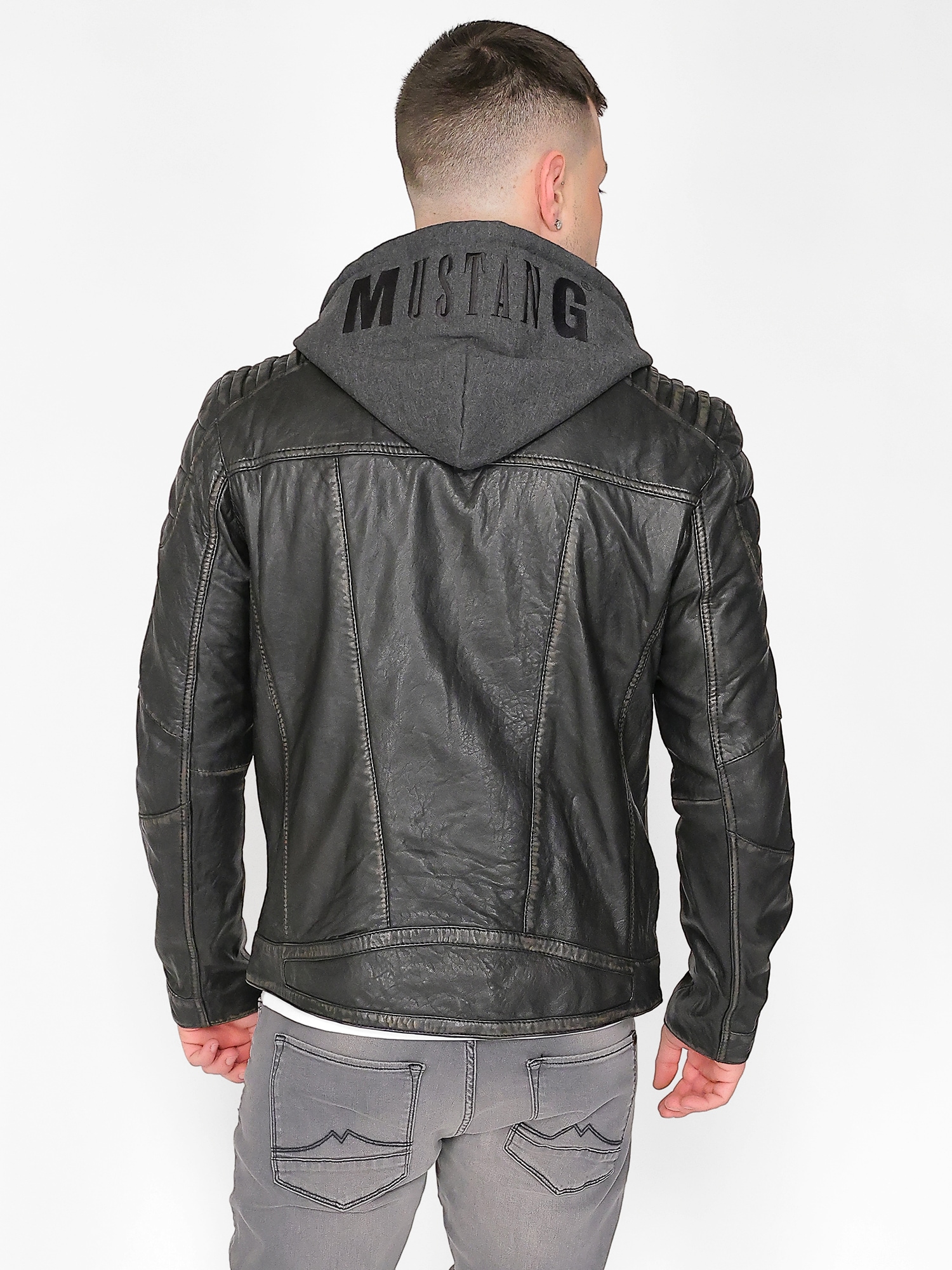 MUSTANG Lederjacke "31021306" günstig online kaufen