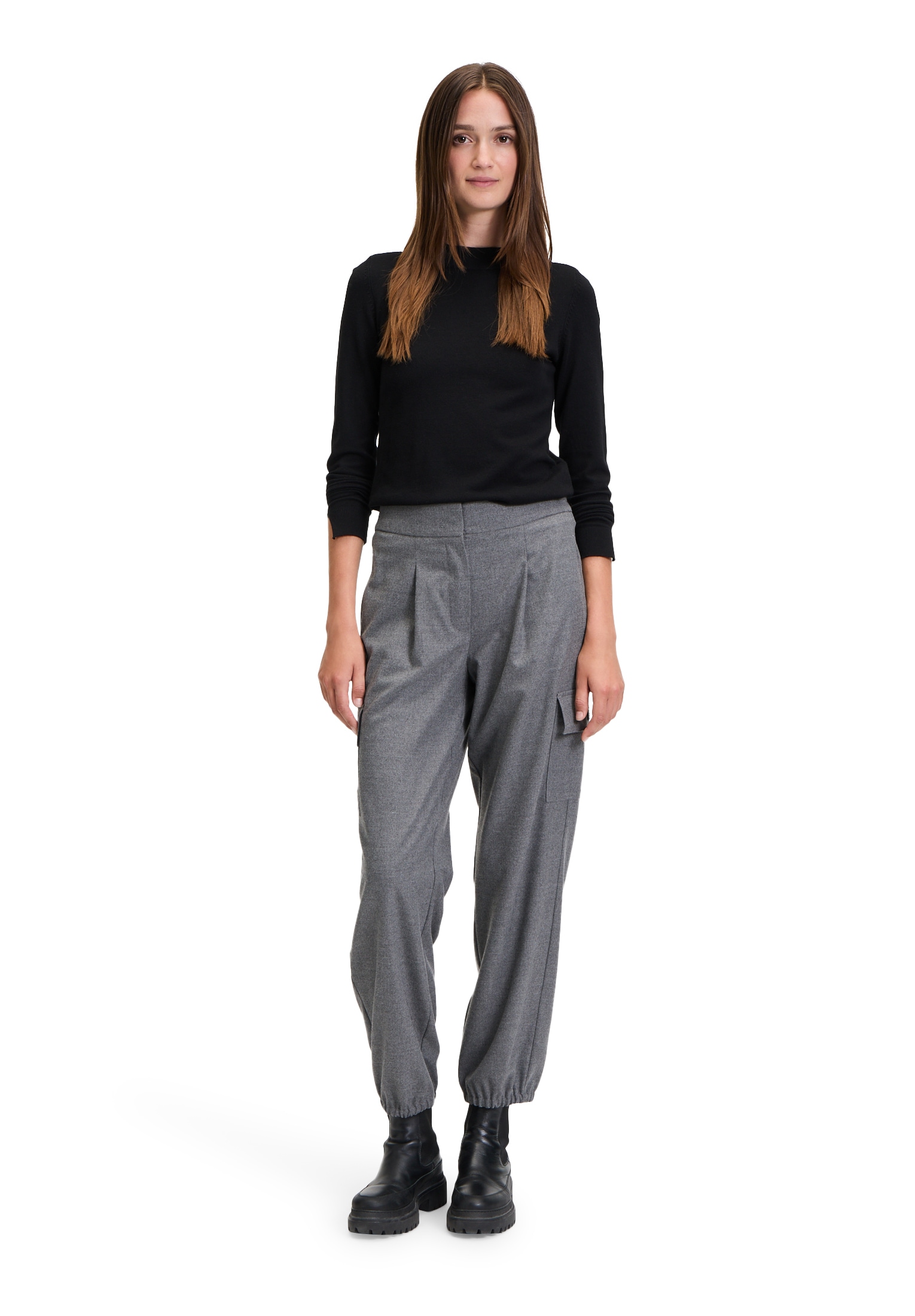 Betty Barclay Stoffhose »Betty Barclay Damen Stoffhose unifarben«, Form