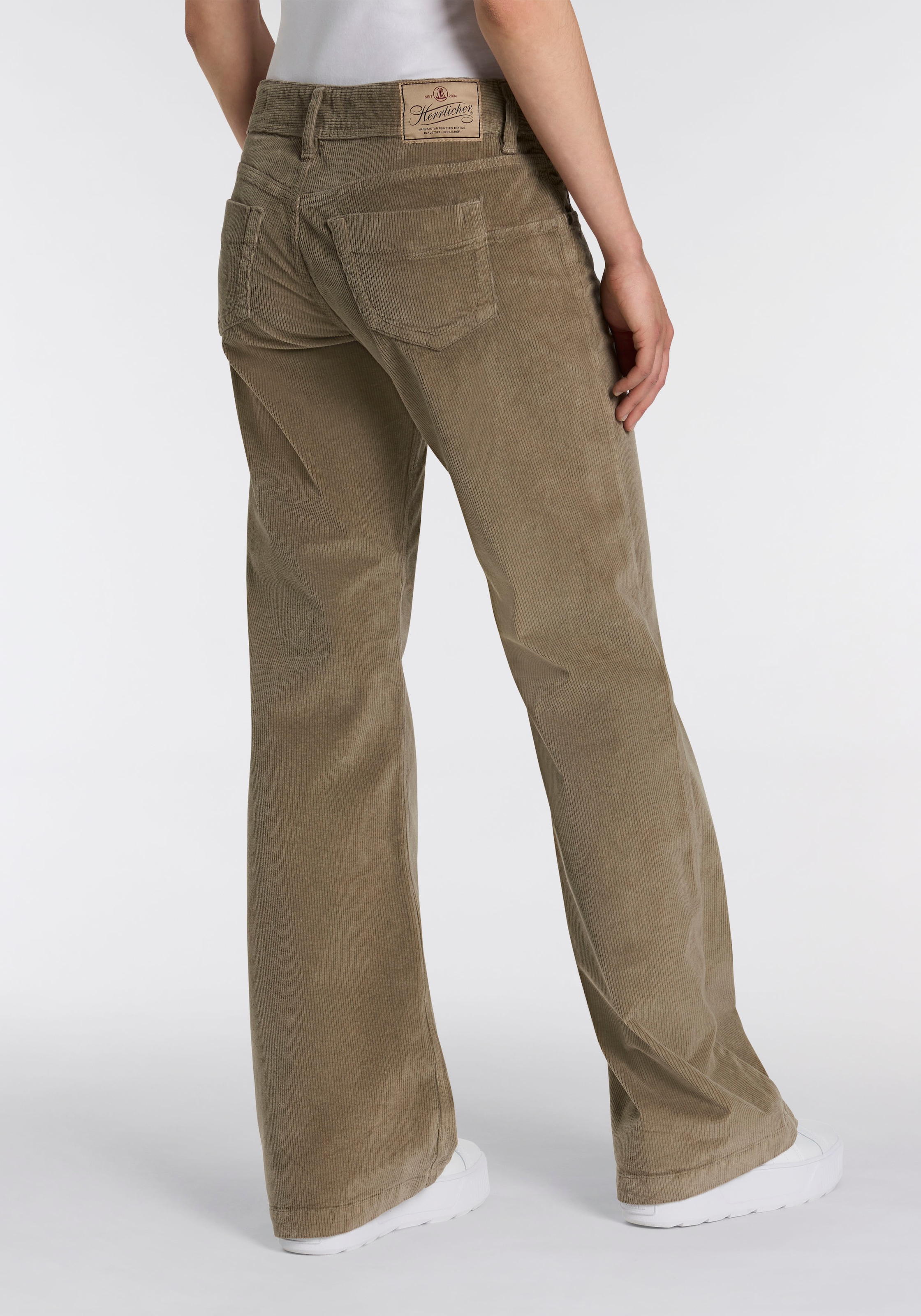 Herrlicher Cordhose »Edna Cord Stretch«, im Flared Fit