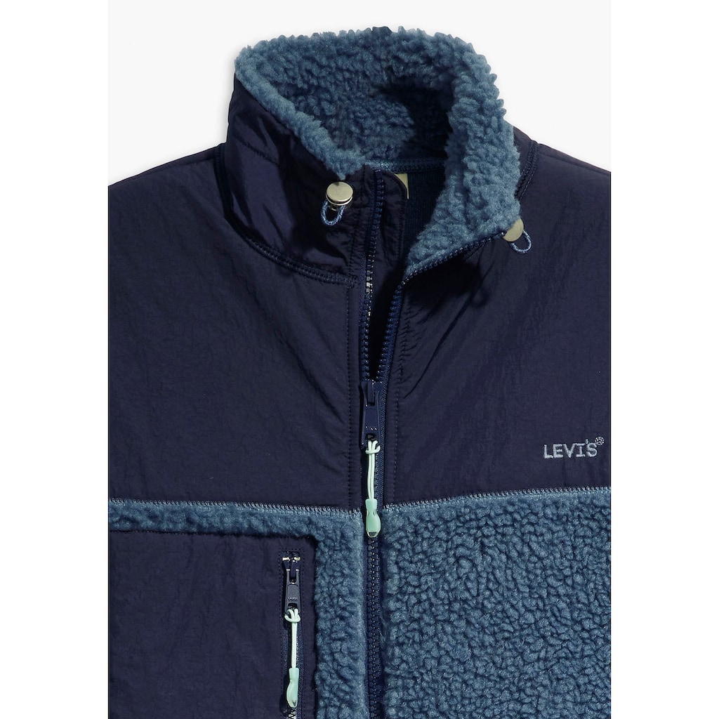 Levi's® Fellimitatjacke »CB BIG FOOT SHERPA BLUE«, warm und flauschig