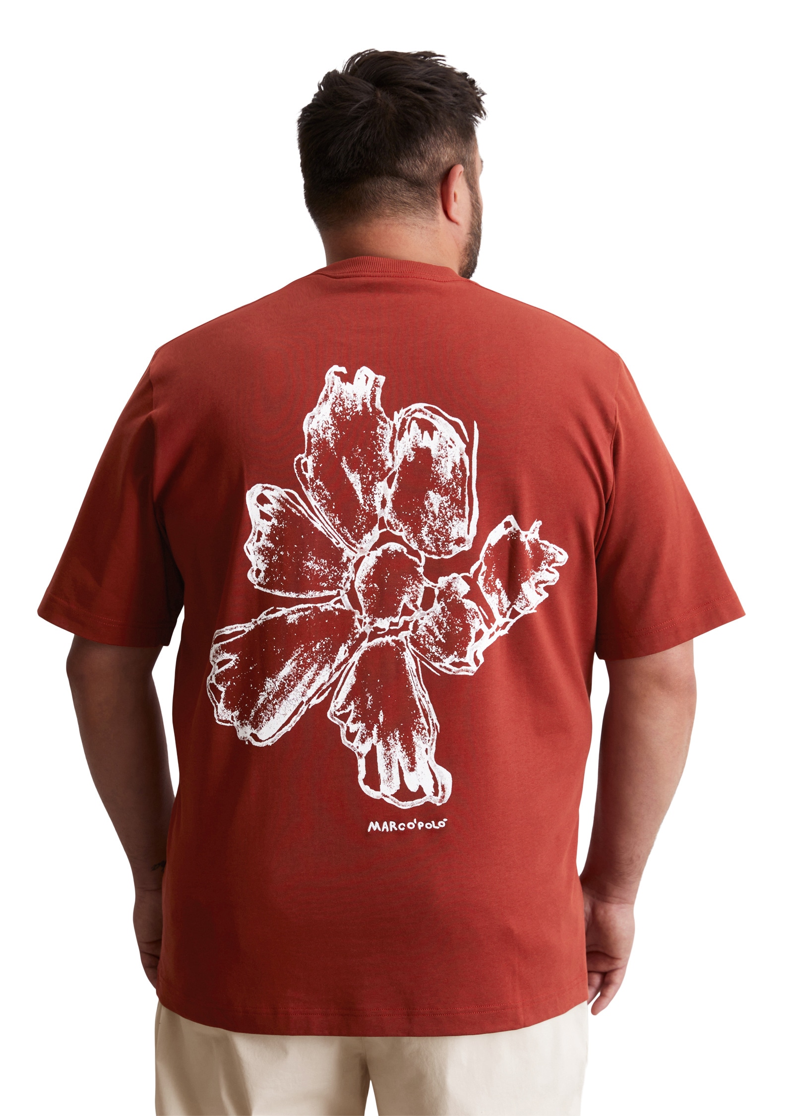 Marc O'Polo T-Shirt »mit Rückenprint«