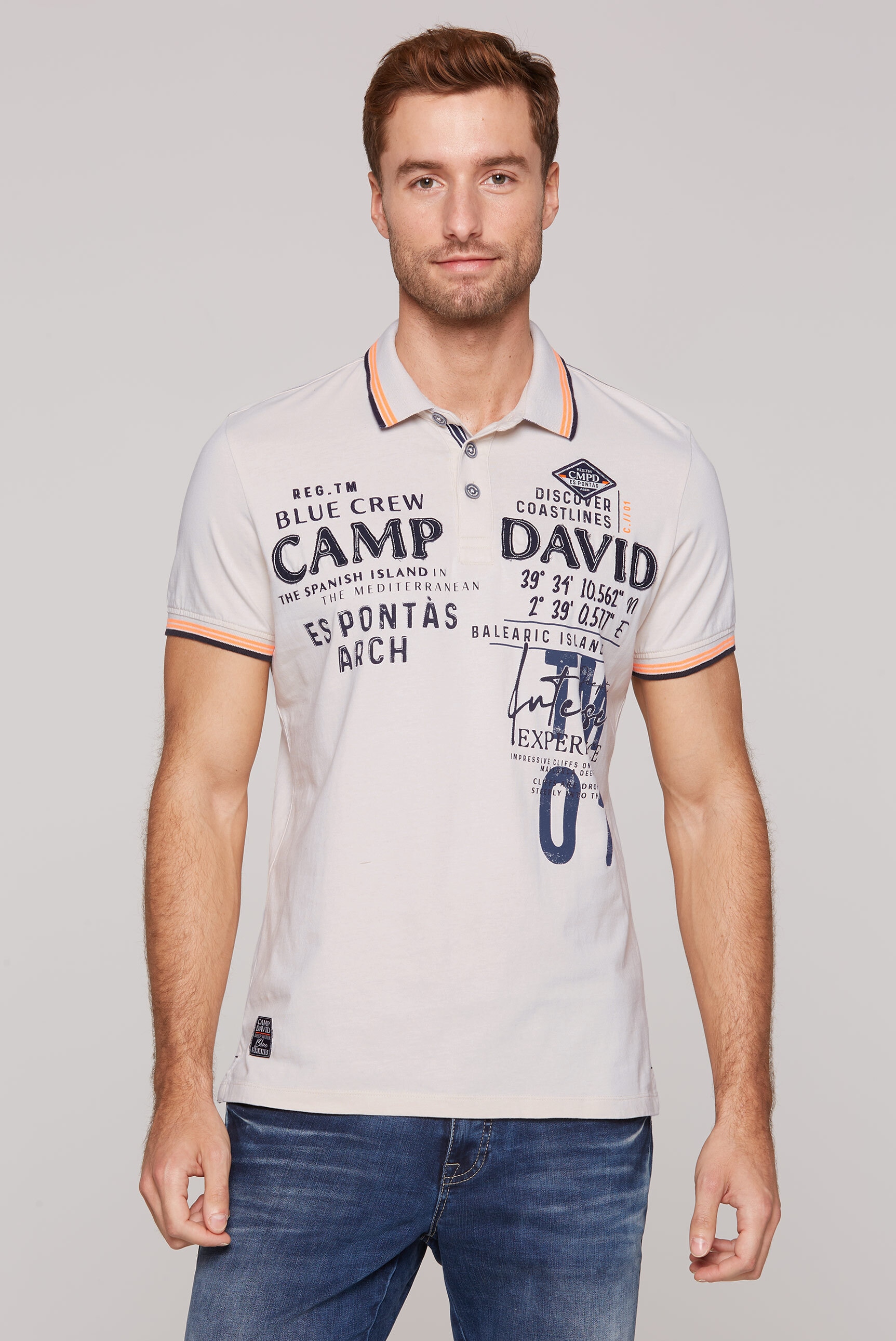 CAMP DAVID Poloshirt, aus Baumwolle günstig online kaufen