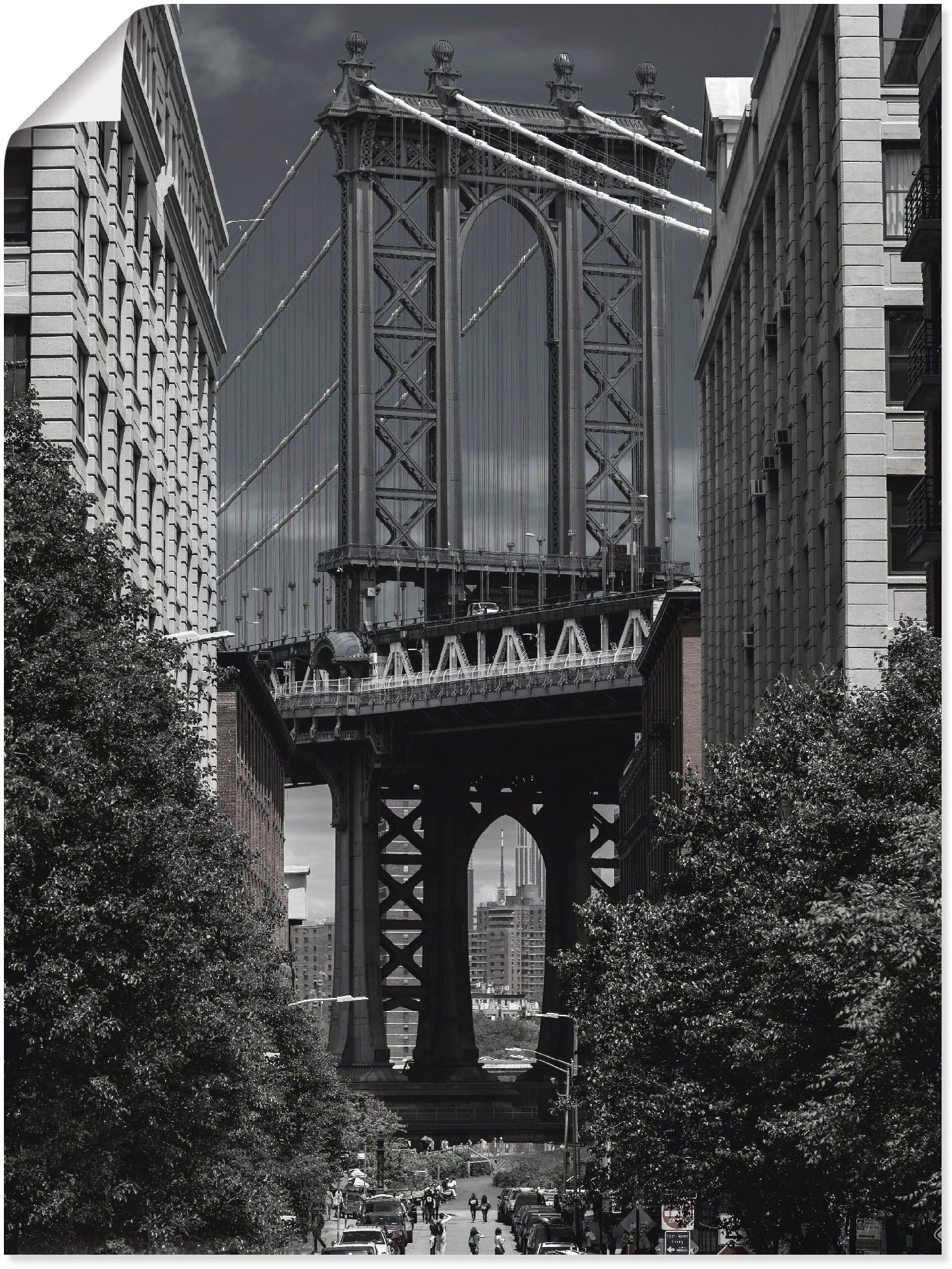 Artland Paveikslas »New York Manhattan Bridge«...