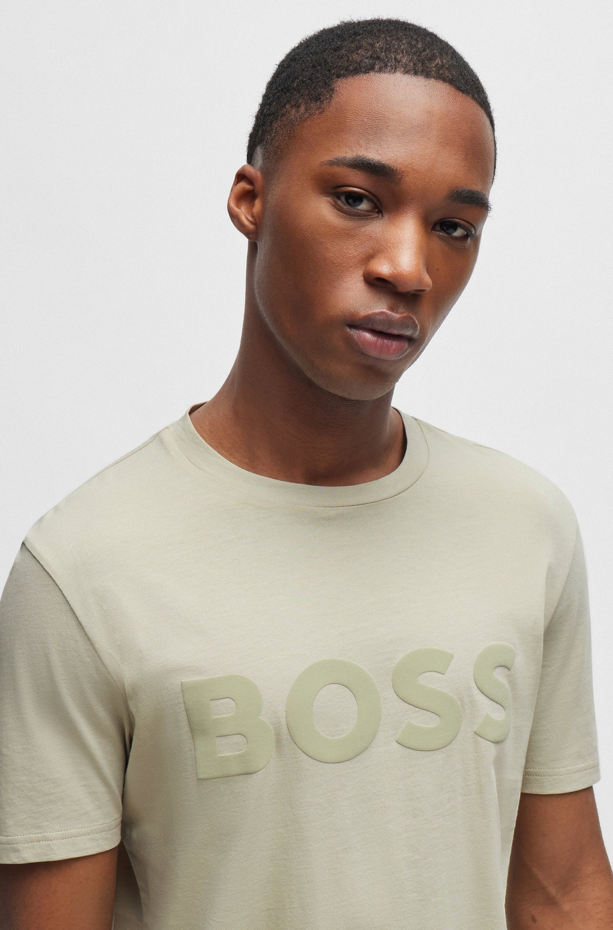 BOSS ORANGE T-Shirt »Thinking 1«, (1 tlg.), mit Logodruck