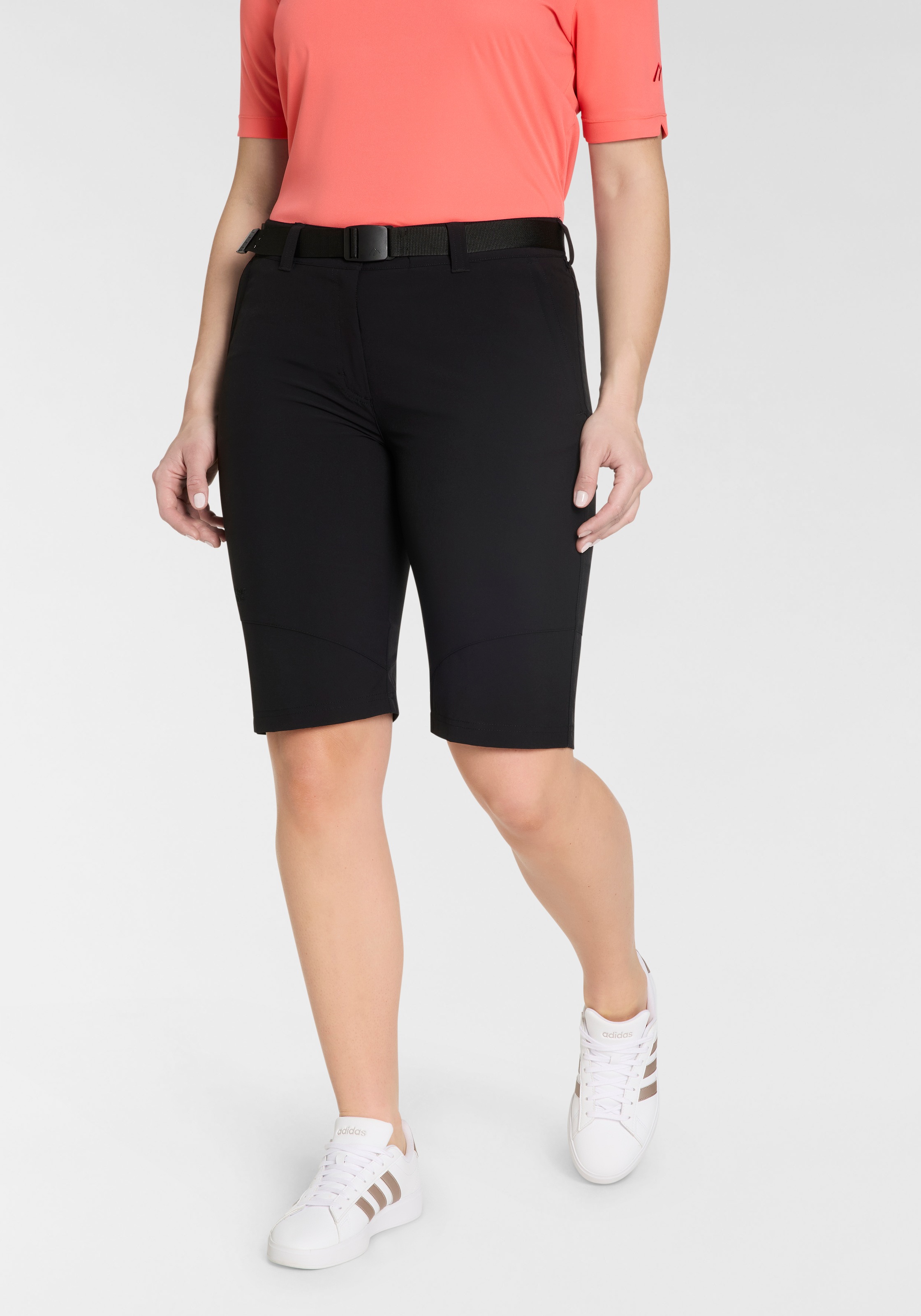 Maier Sports Bermudas "D GG Outdoorhose" mit zwei eingelassenen Taschen, atmungsaktiv, wasserabweisend