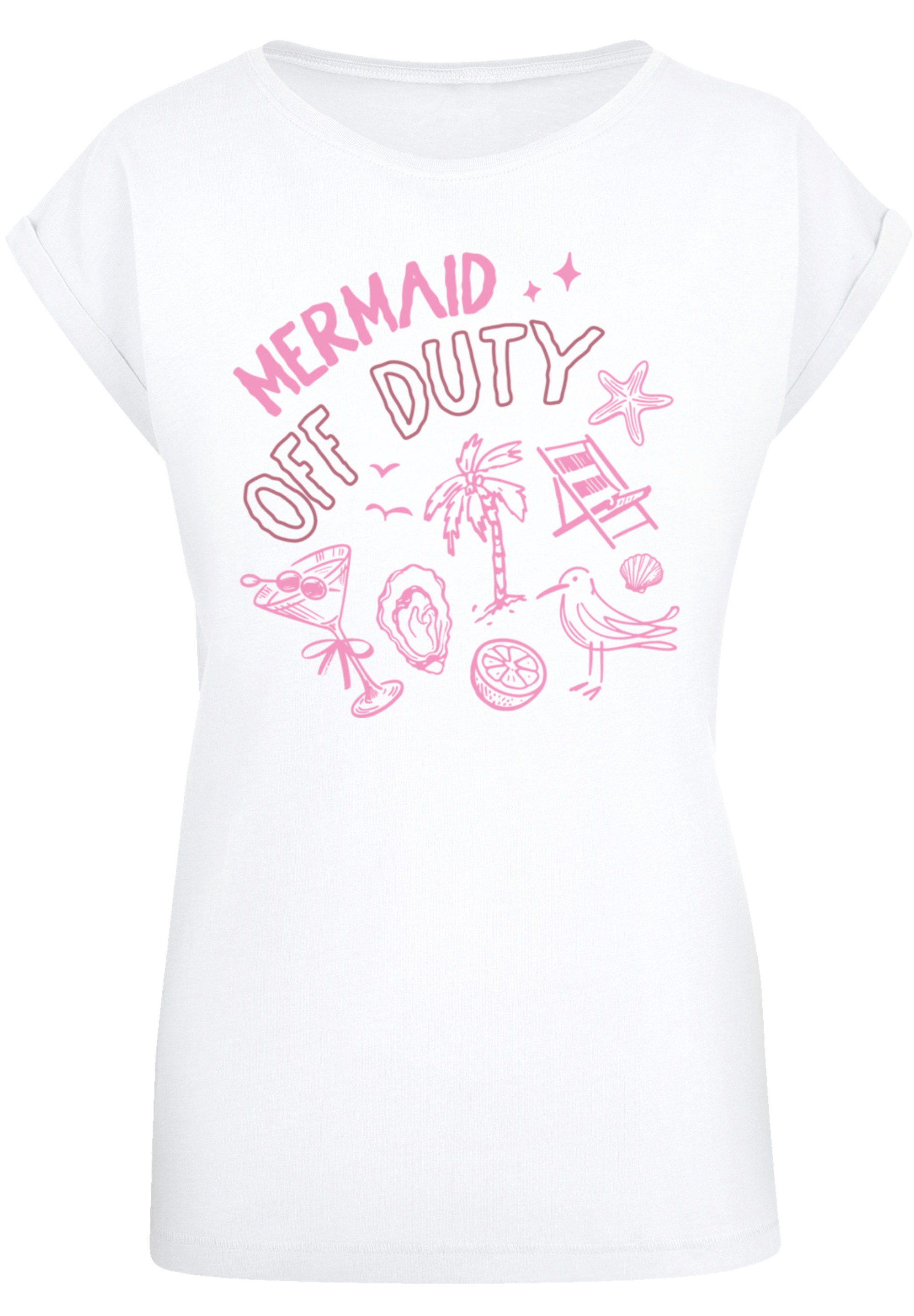 F4NT4STIC T-Shirt »Mermaid Of Duty«, Premium Qualität